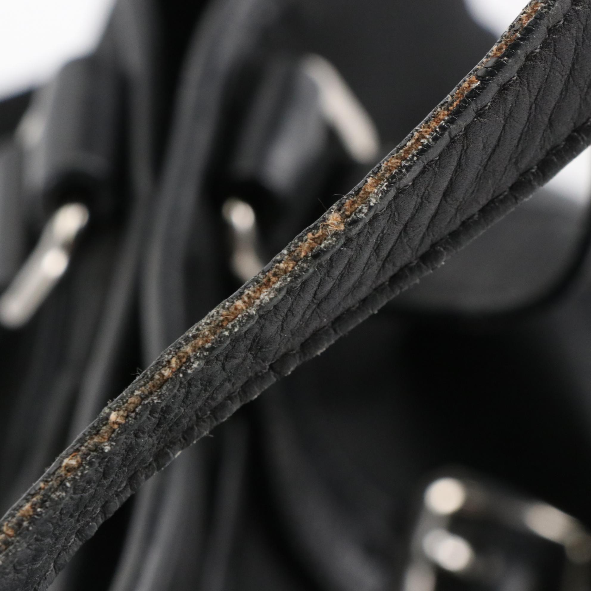 Prada Shoulder Bag in Black Tessuto Nylon and Leather Trim