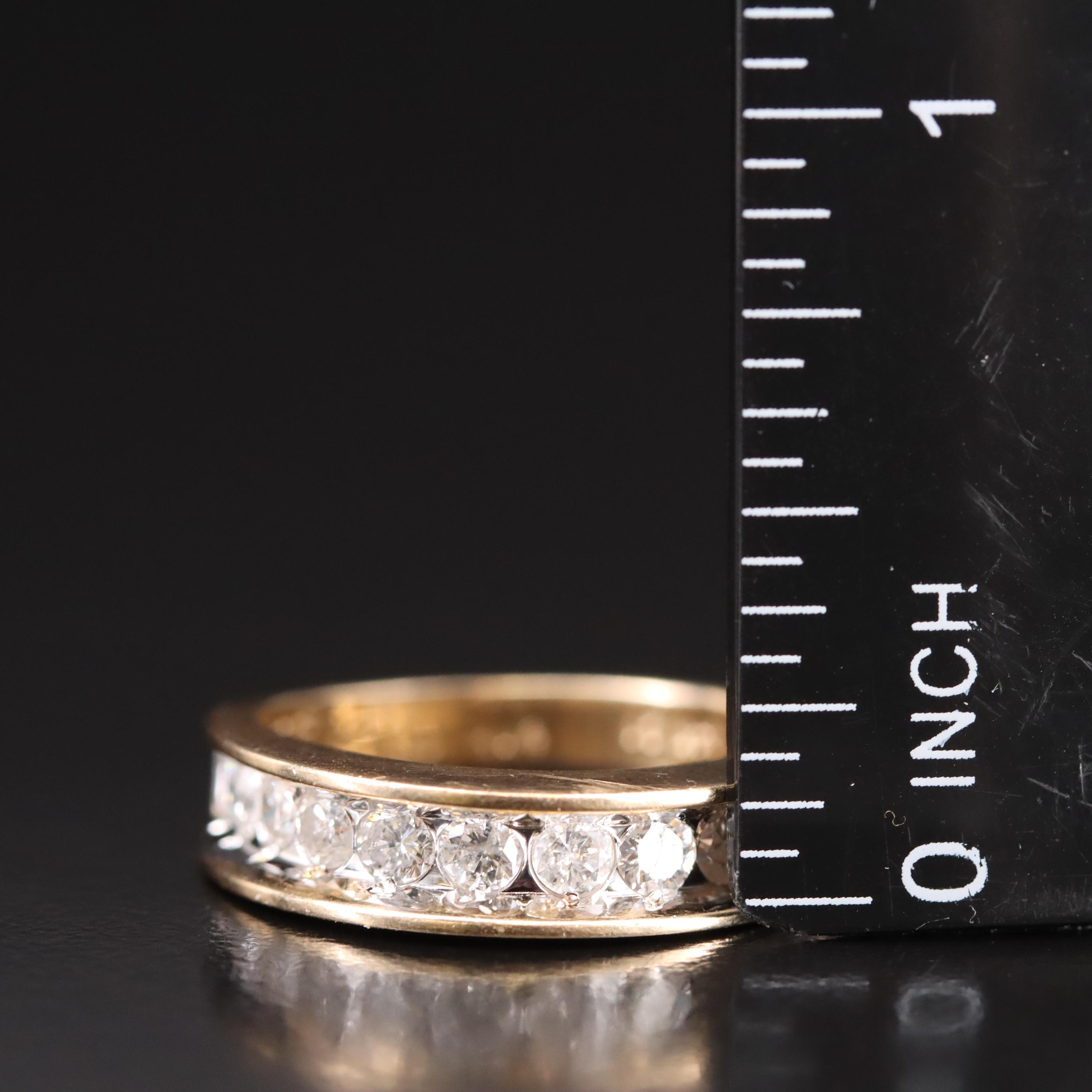 14K 1.00 CTW Diamond Band