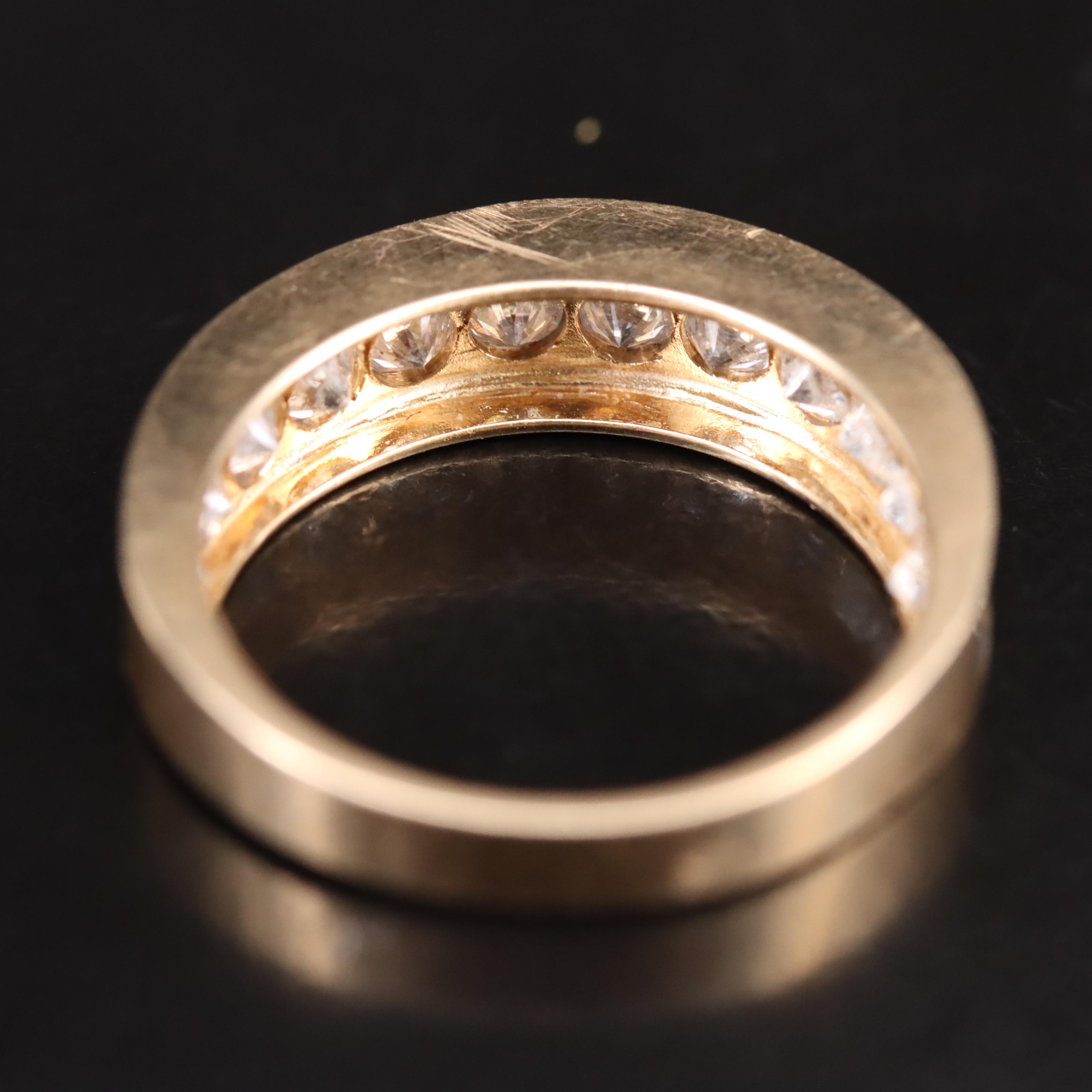 14K 1.00 CTW Diamond Band