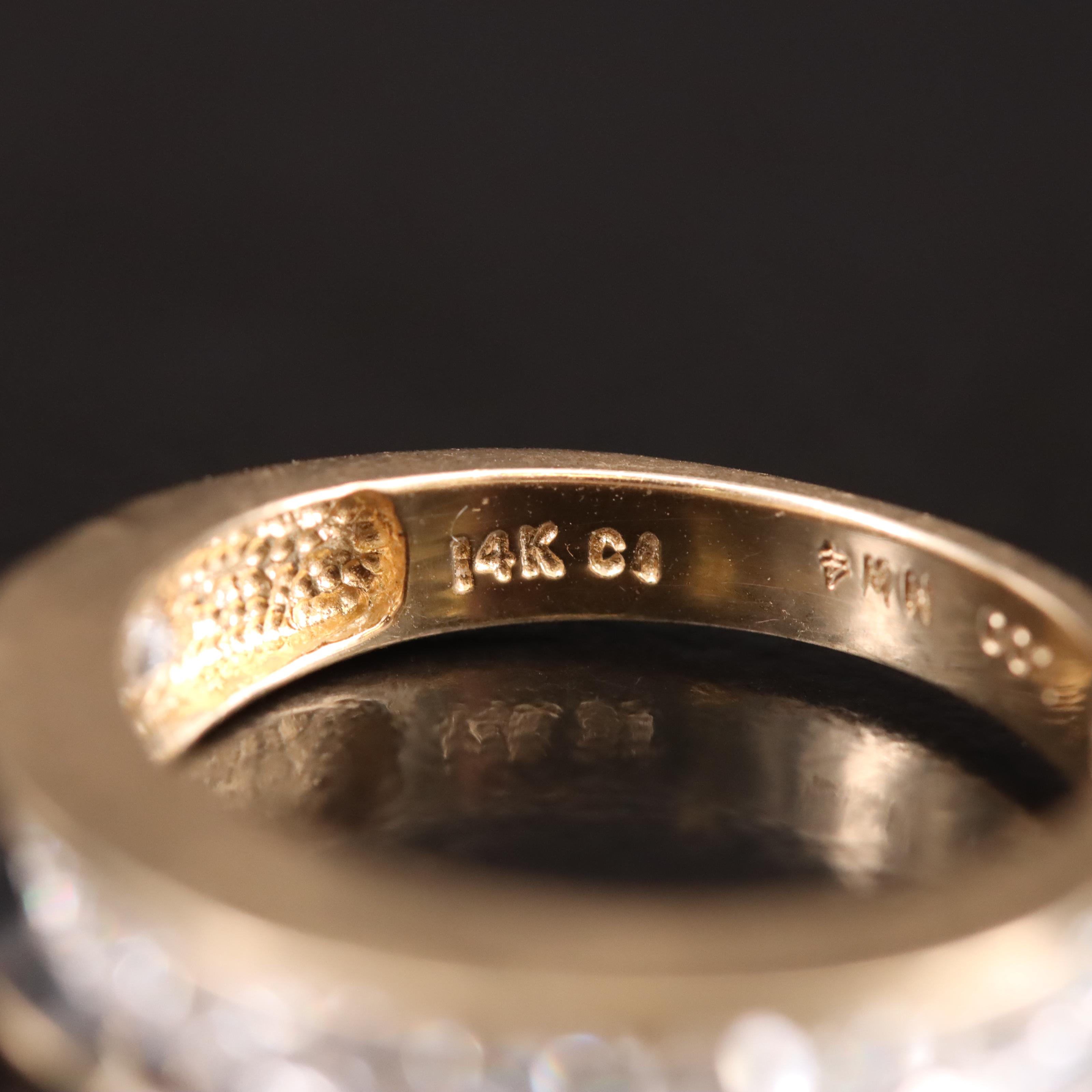 14K 1.00 CTW Diamond Band