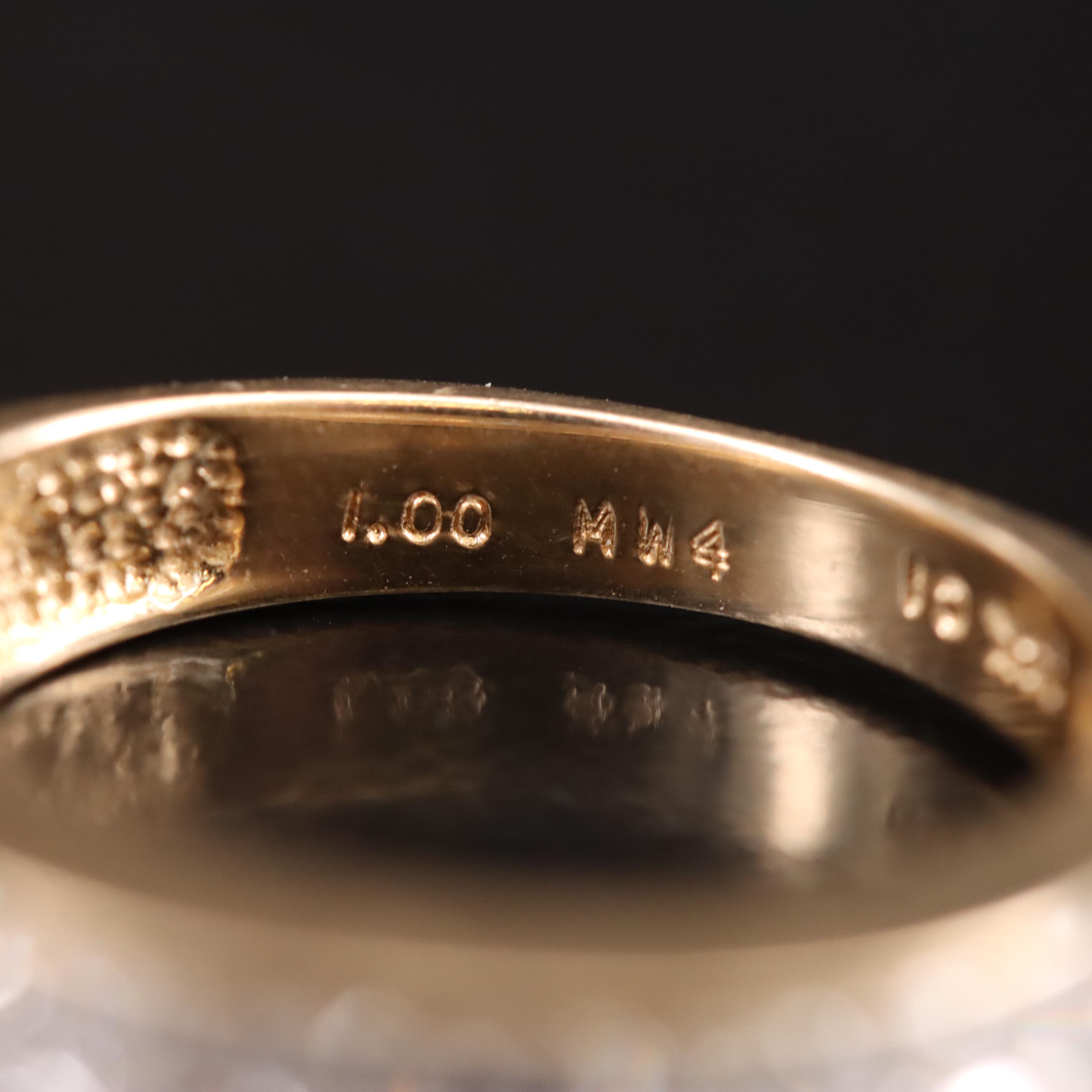 14K 1.00 CTW Diamond Band