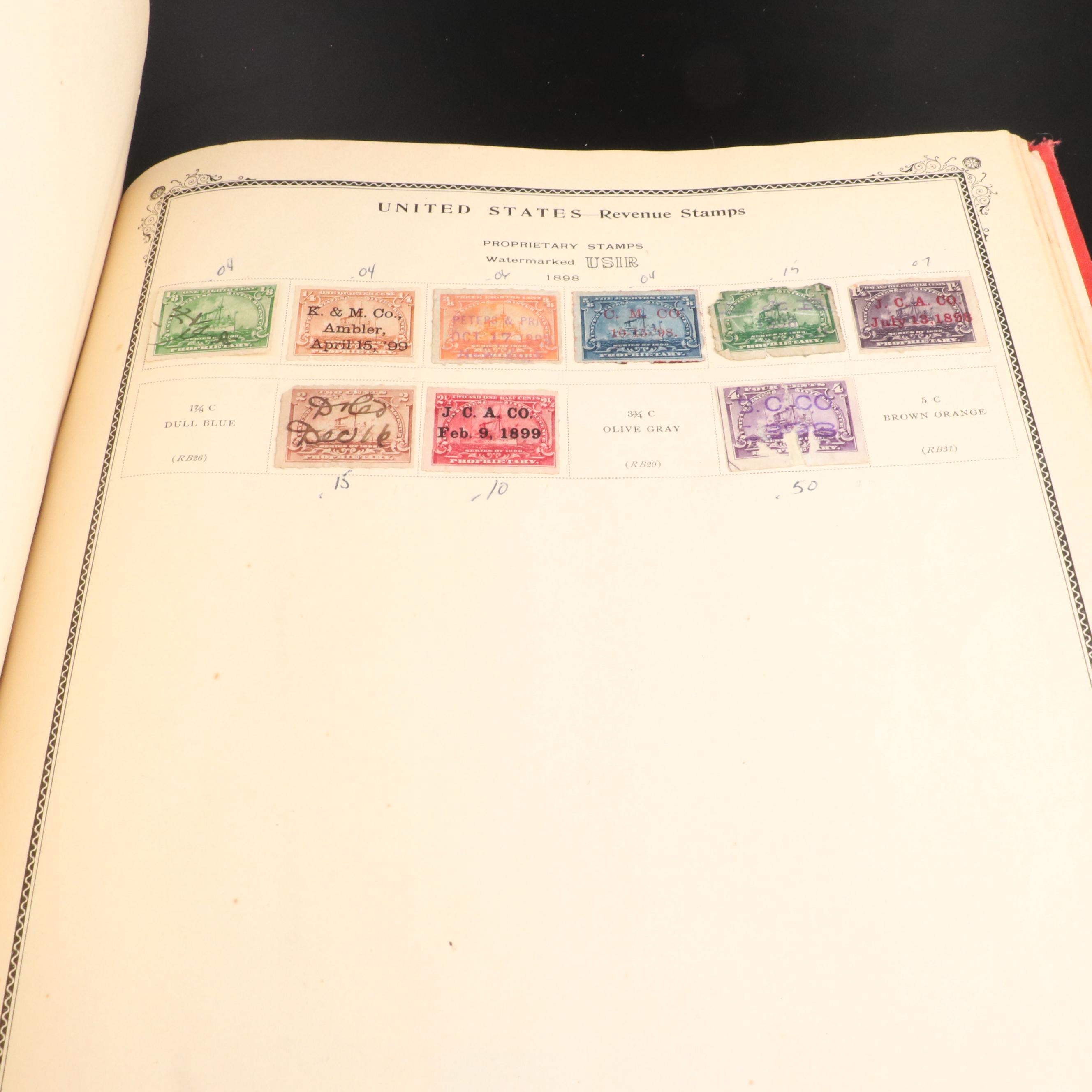 "The American Album for United States Stamps"