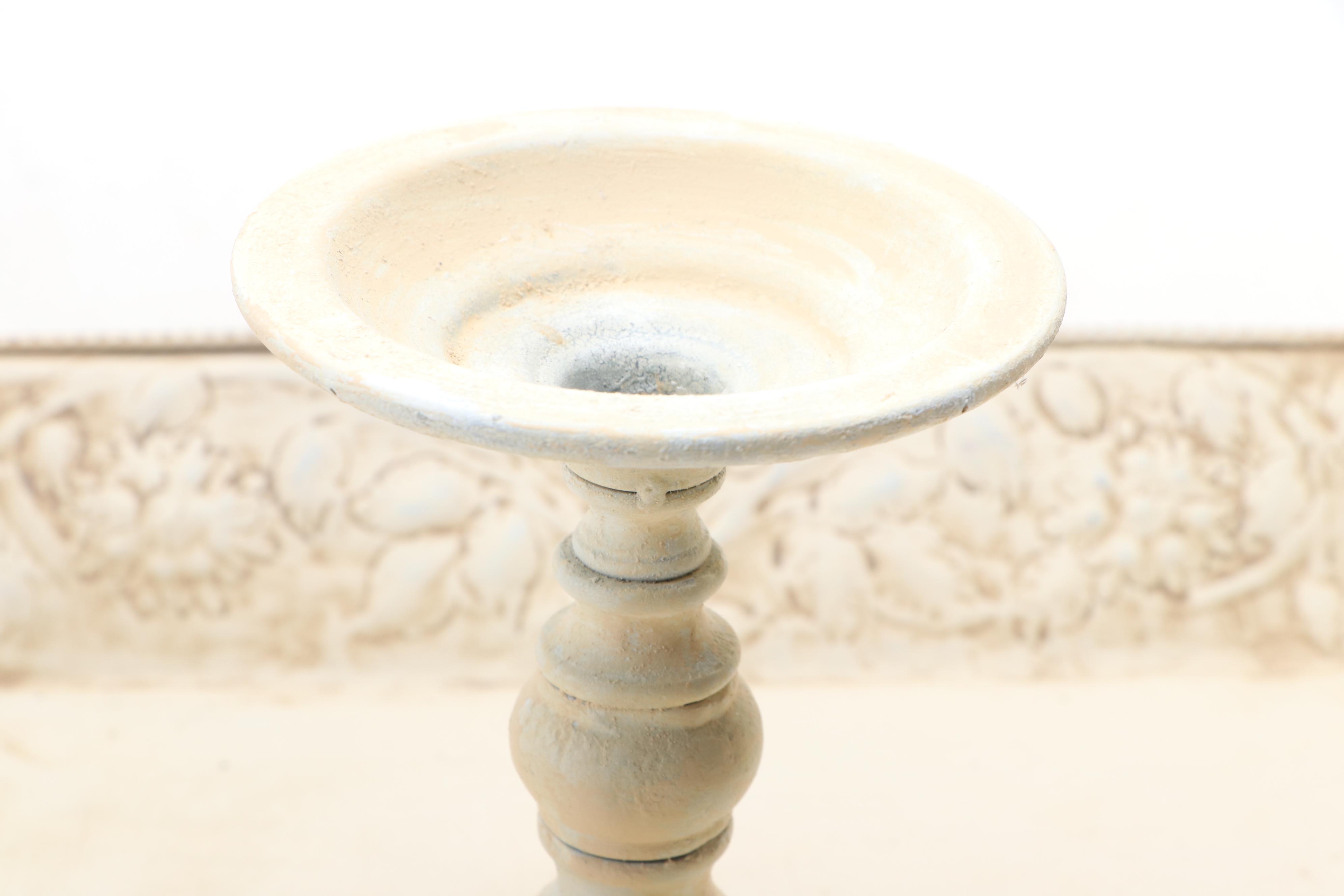 Cast Iron Wall Pockets with Neoclassical Style Urn, Other Planters, and Décor