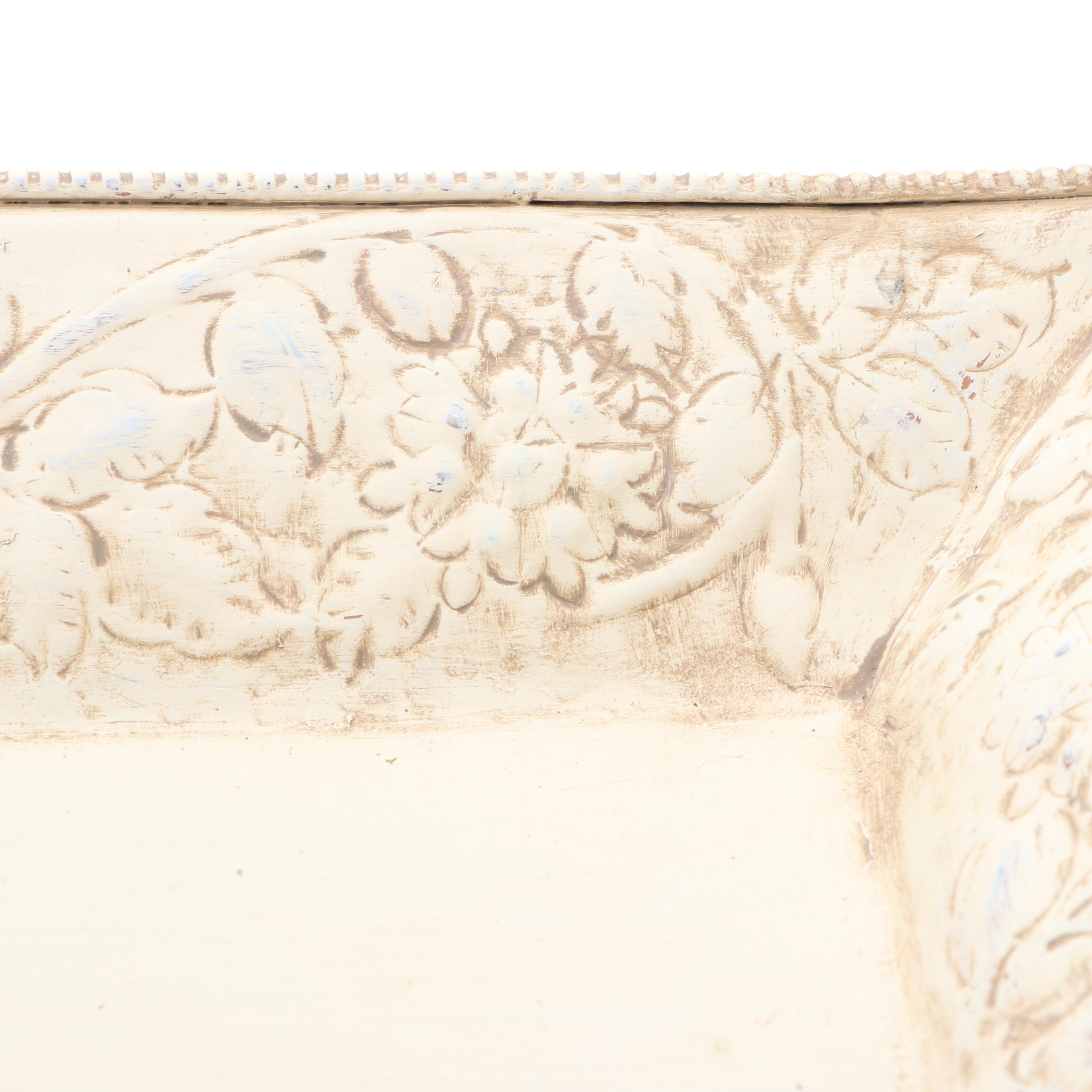 Cast Iron Wall Pockets with Neoclassical Style Urn, Other Planters, and Décor