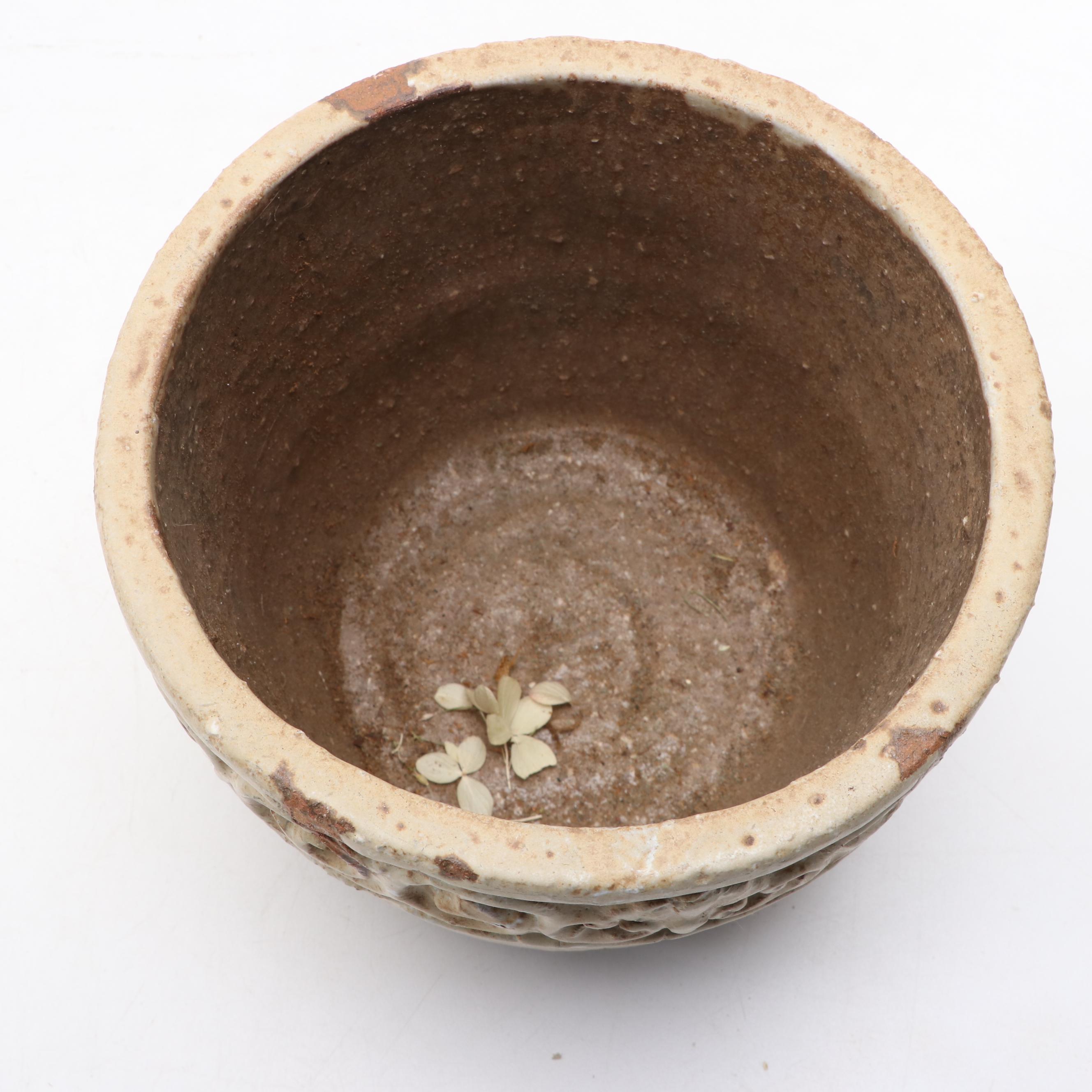 Cast Iron Wall Pockets with Neoclassical Style Urn, Other Planters, and Décor