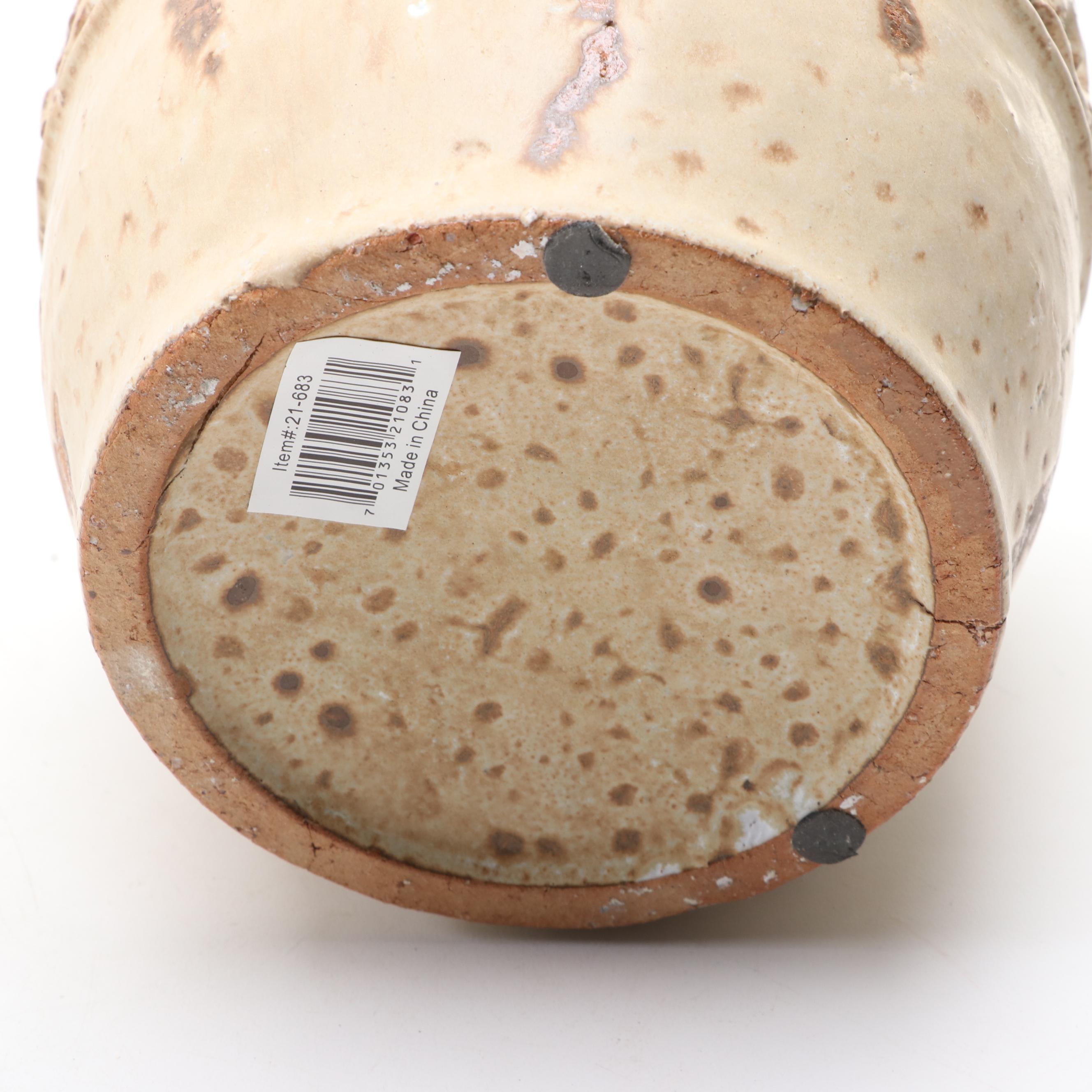 Cast Iron Wall Pockets with Neoclassical Style Urn, Other Planters, and Décor