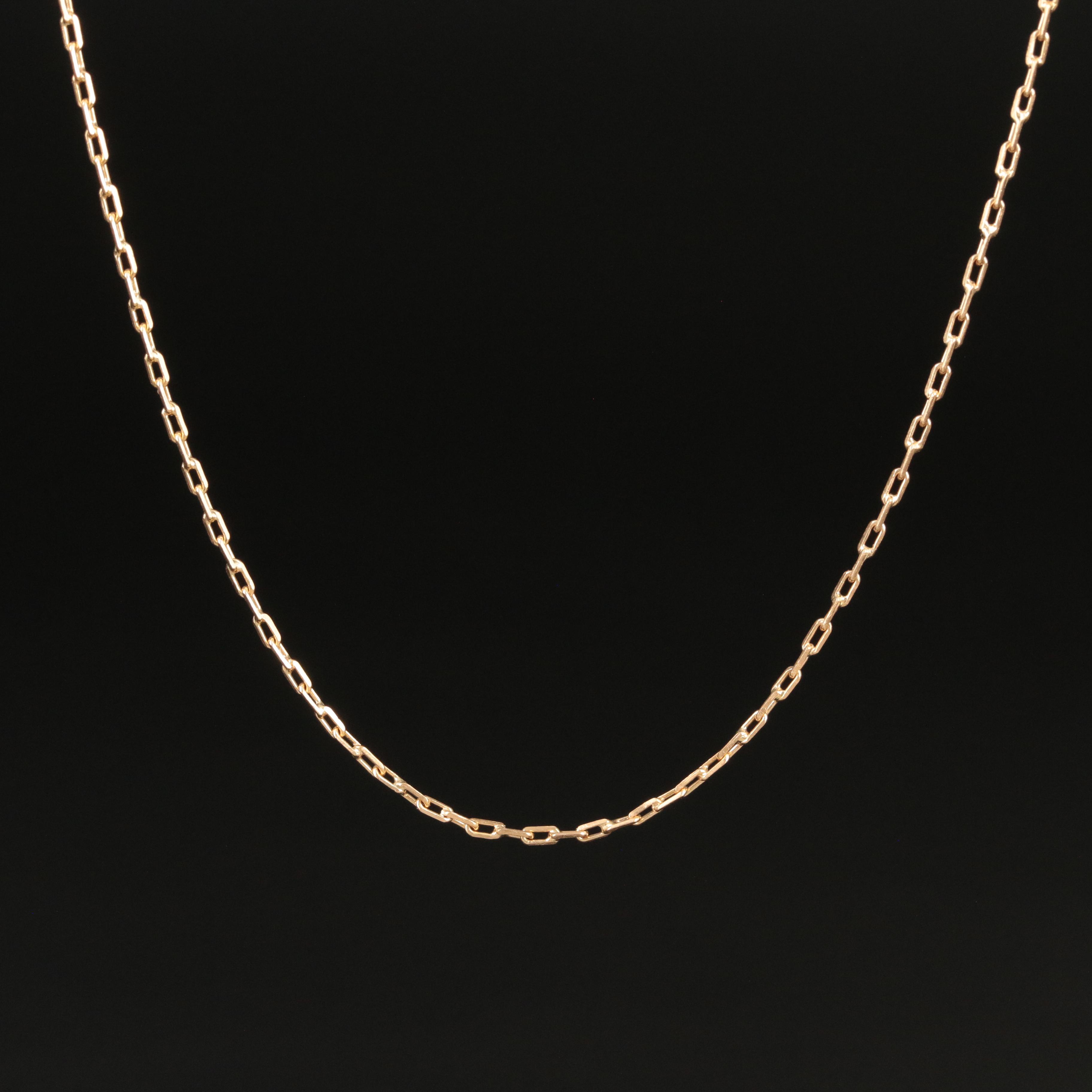 18K Rose Gold Chain