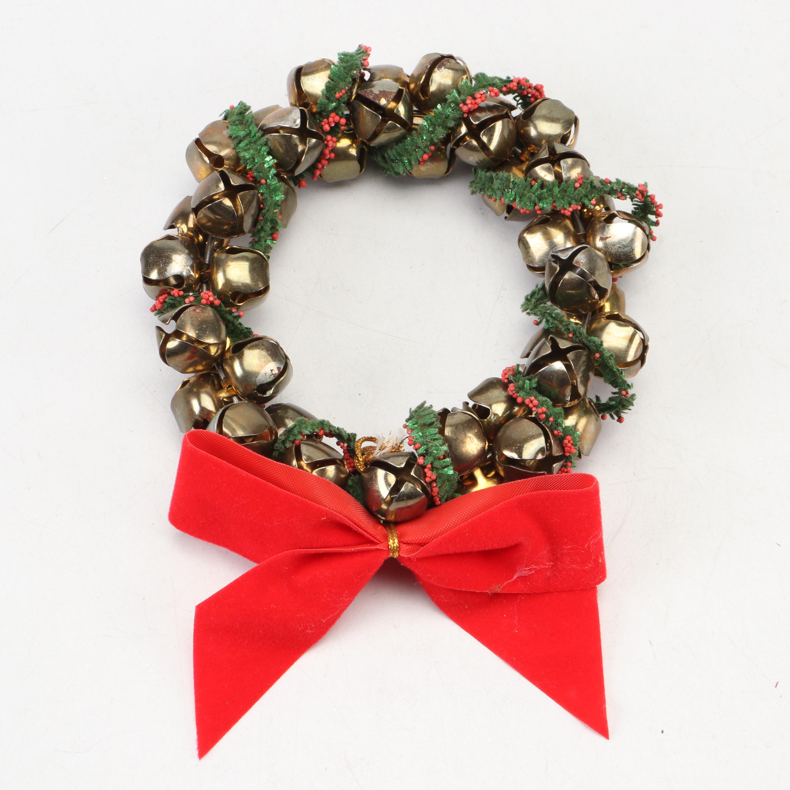 Metal Star Tree Topper with Wood and Other Christmas Ornaments and Décor