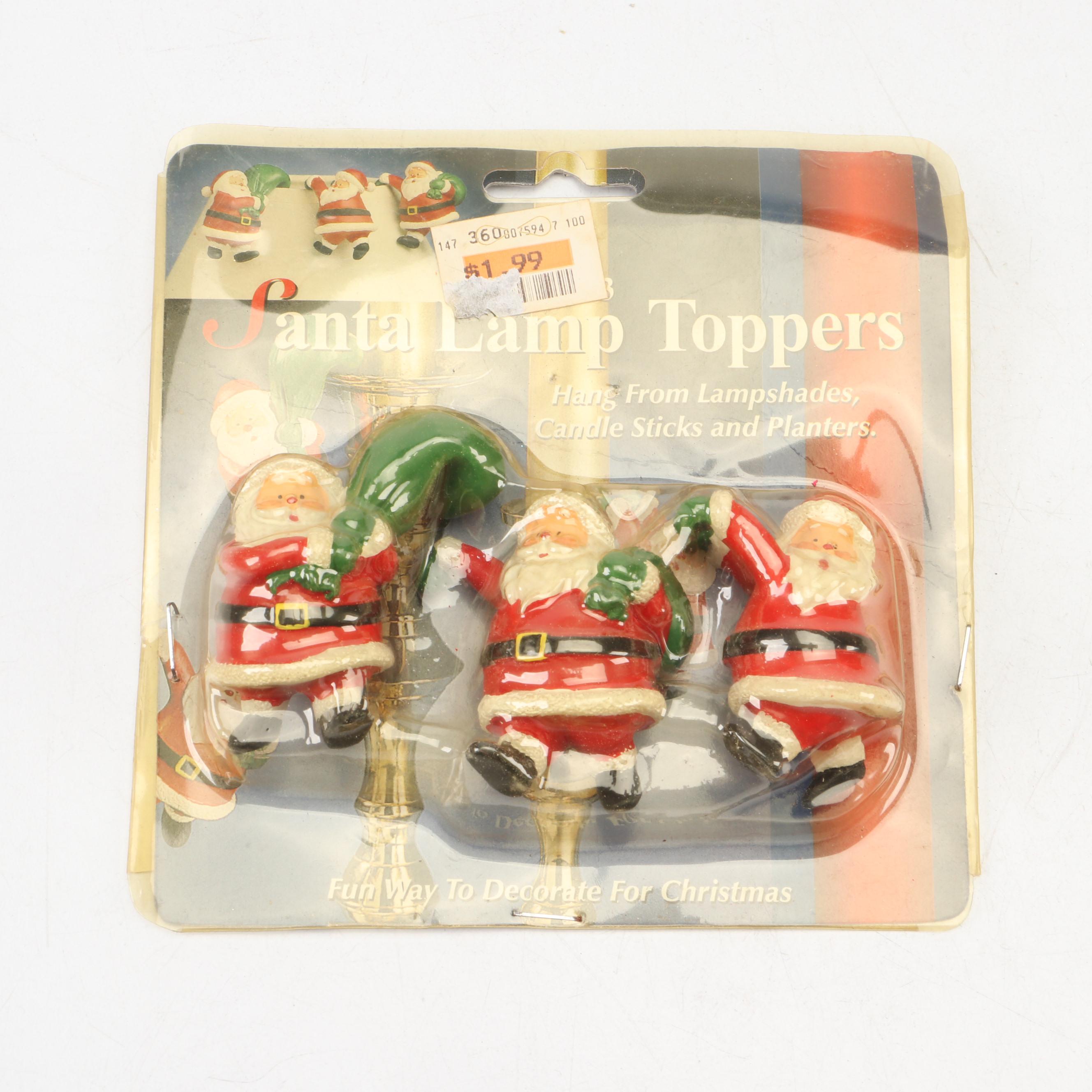 Metal Star Tree Topper with Wood and Other Christmas Ornaments and Décor