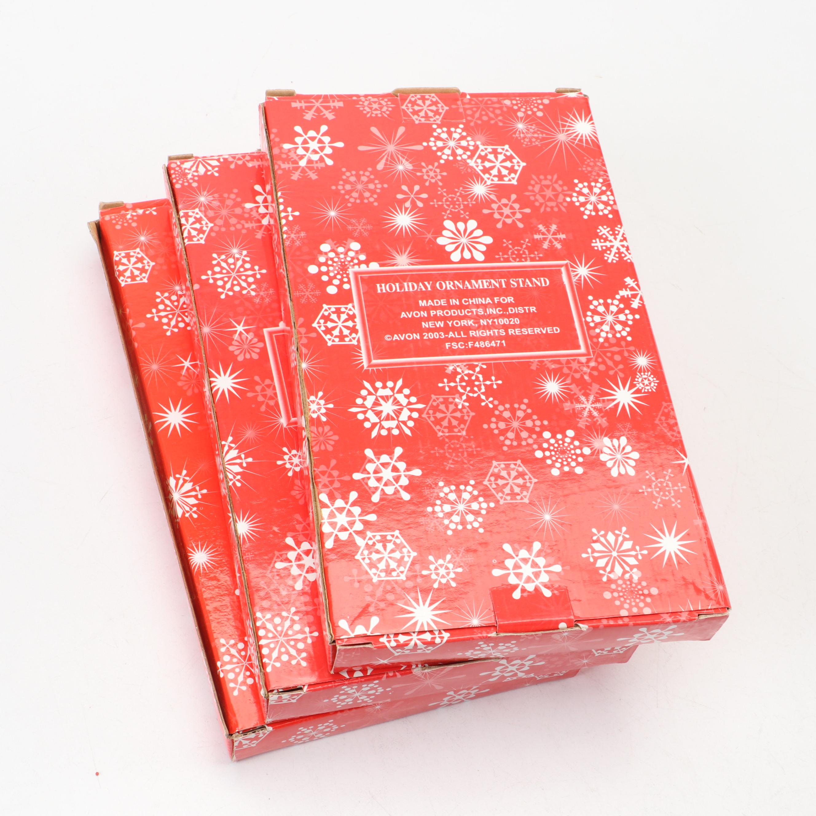 Metal Star Tree Topper with Wood and Other Christmas Ornaments and Décor