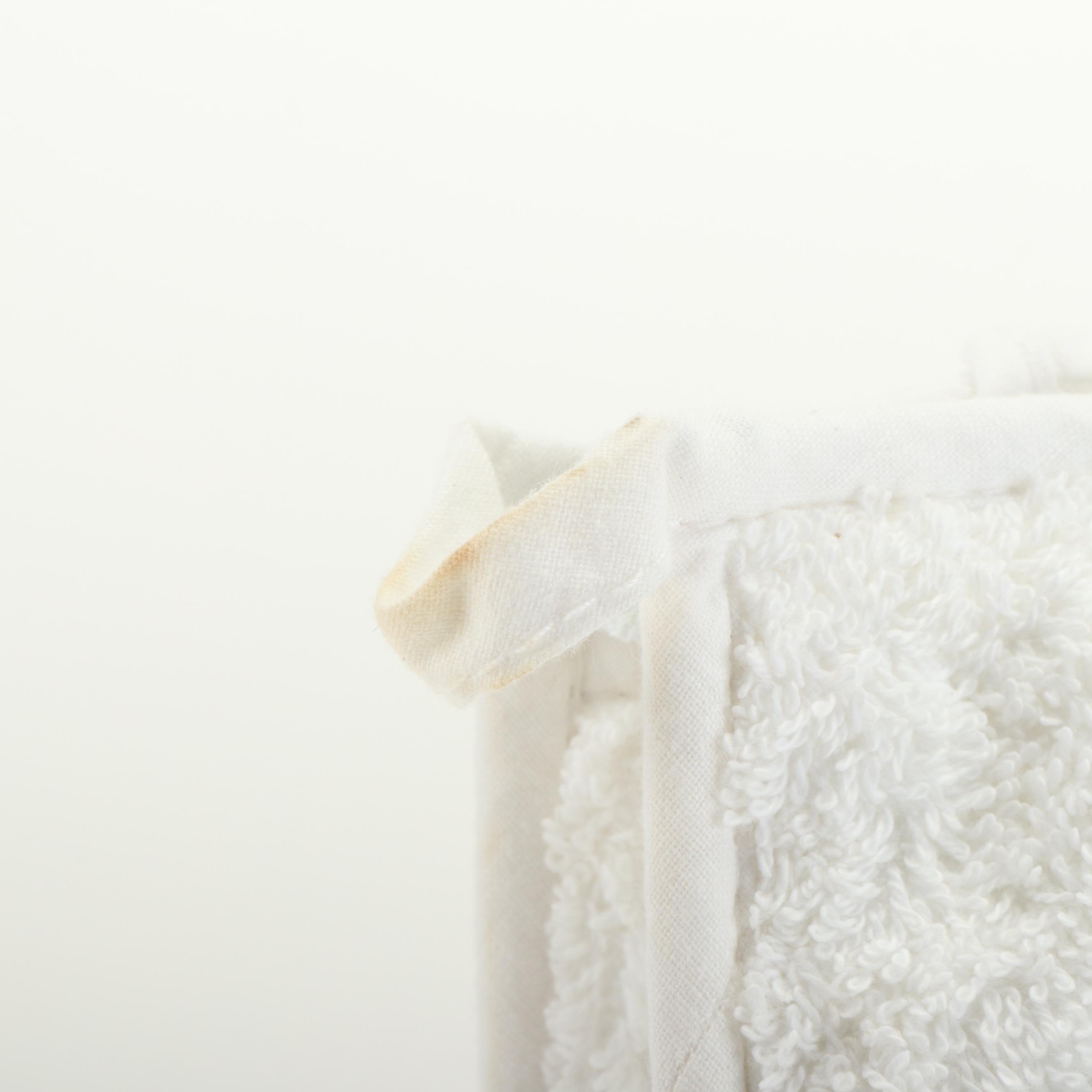 Christian Dior J'Adore Dior White Terry Cloth Pouch Makeup Bag