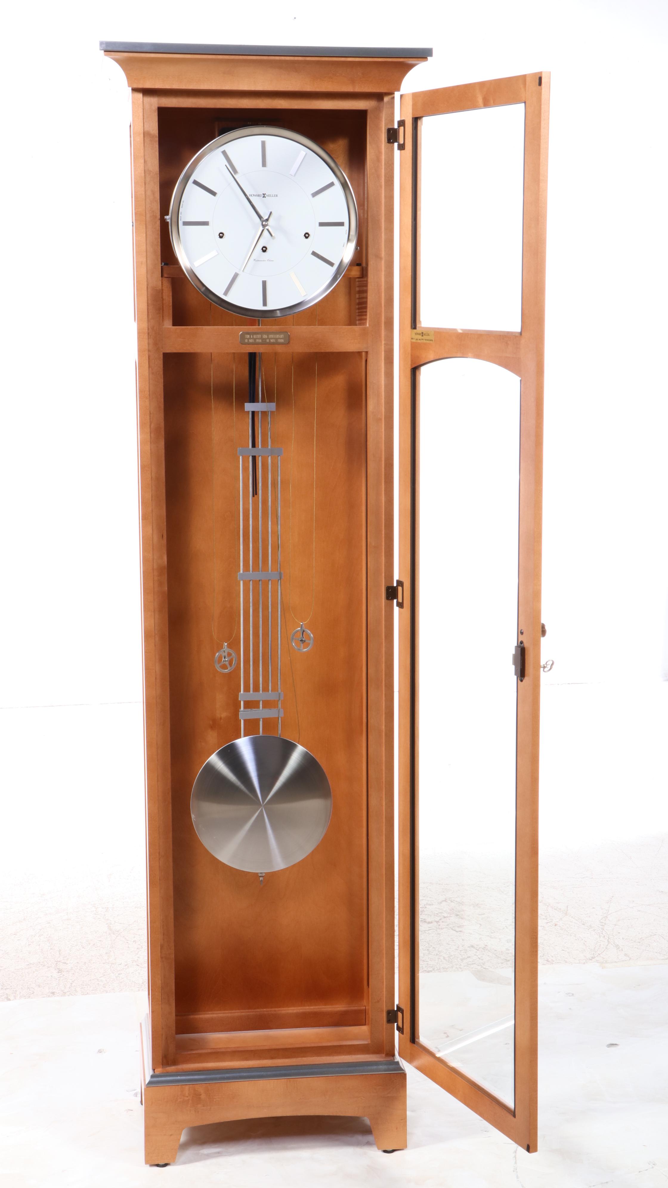 Howard Miller "Urban" Wooden Grandfather Clock