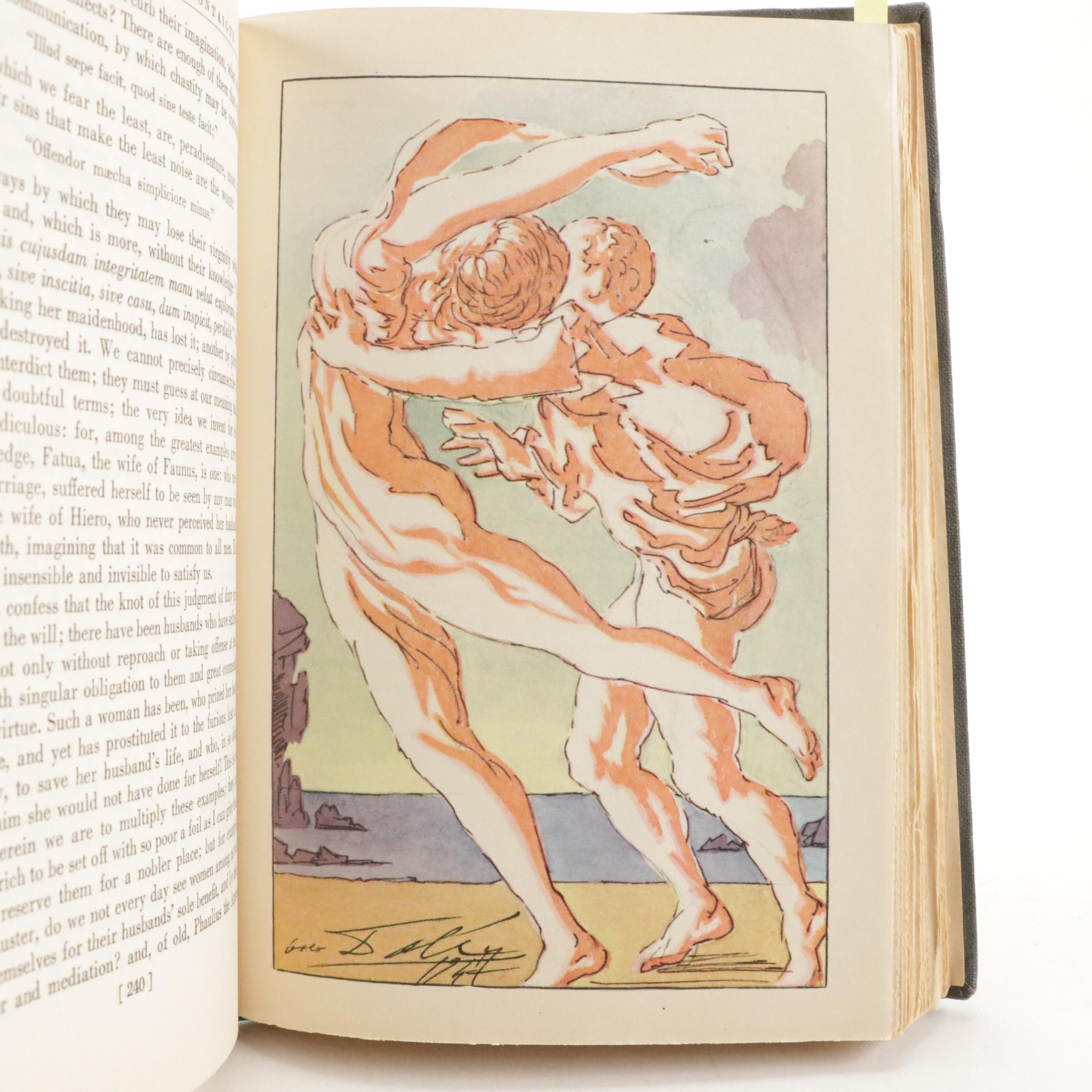 Salvador Dalí Illustrated "Essays of Michel de Montaigne," 1948 EBTH