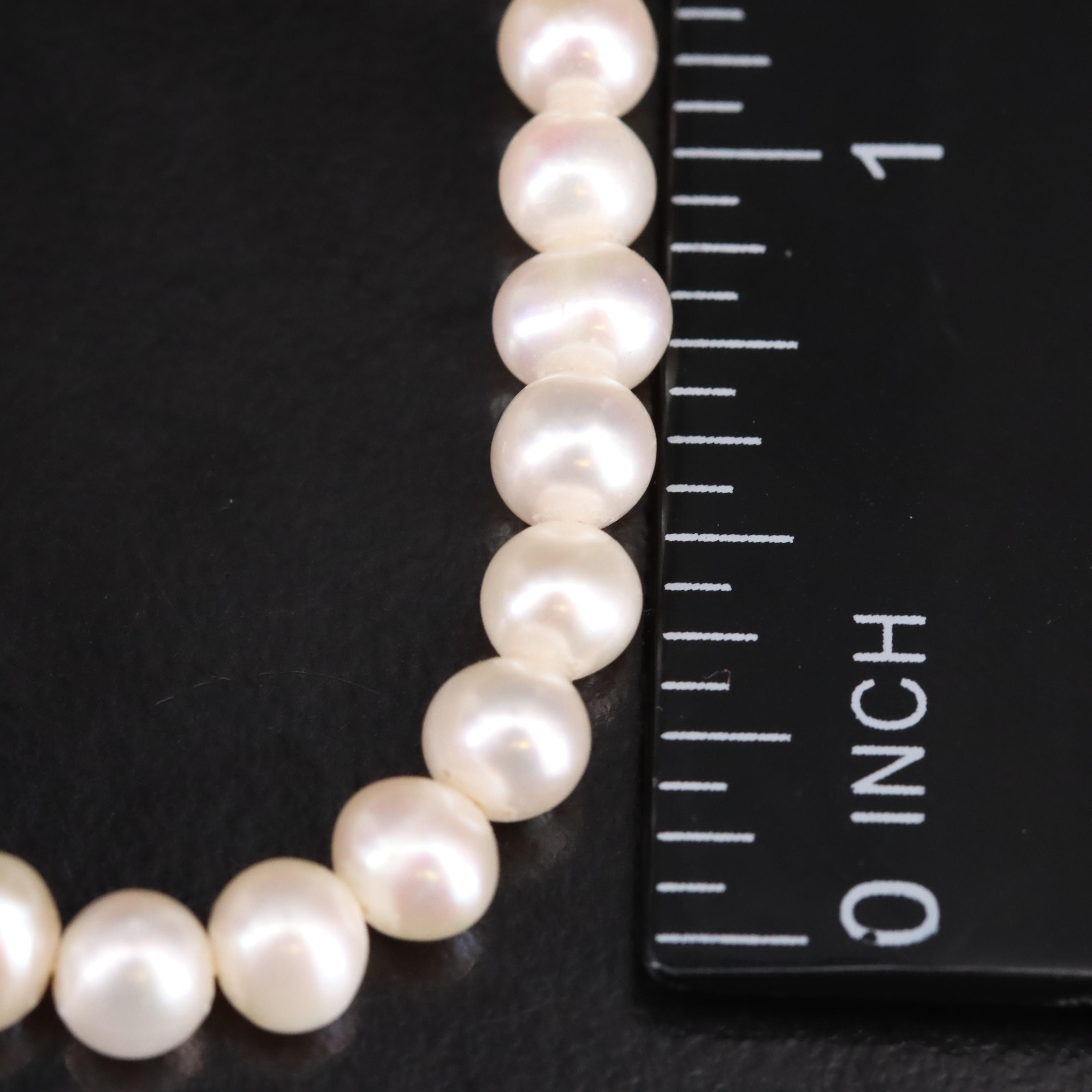 Pearl Bracelet with 10K Clasp