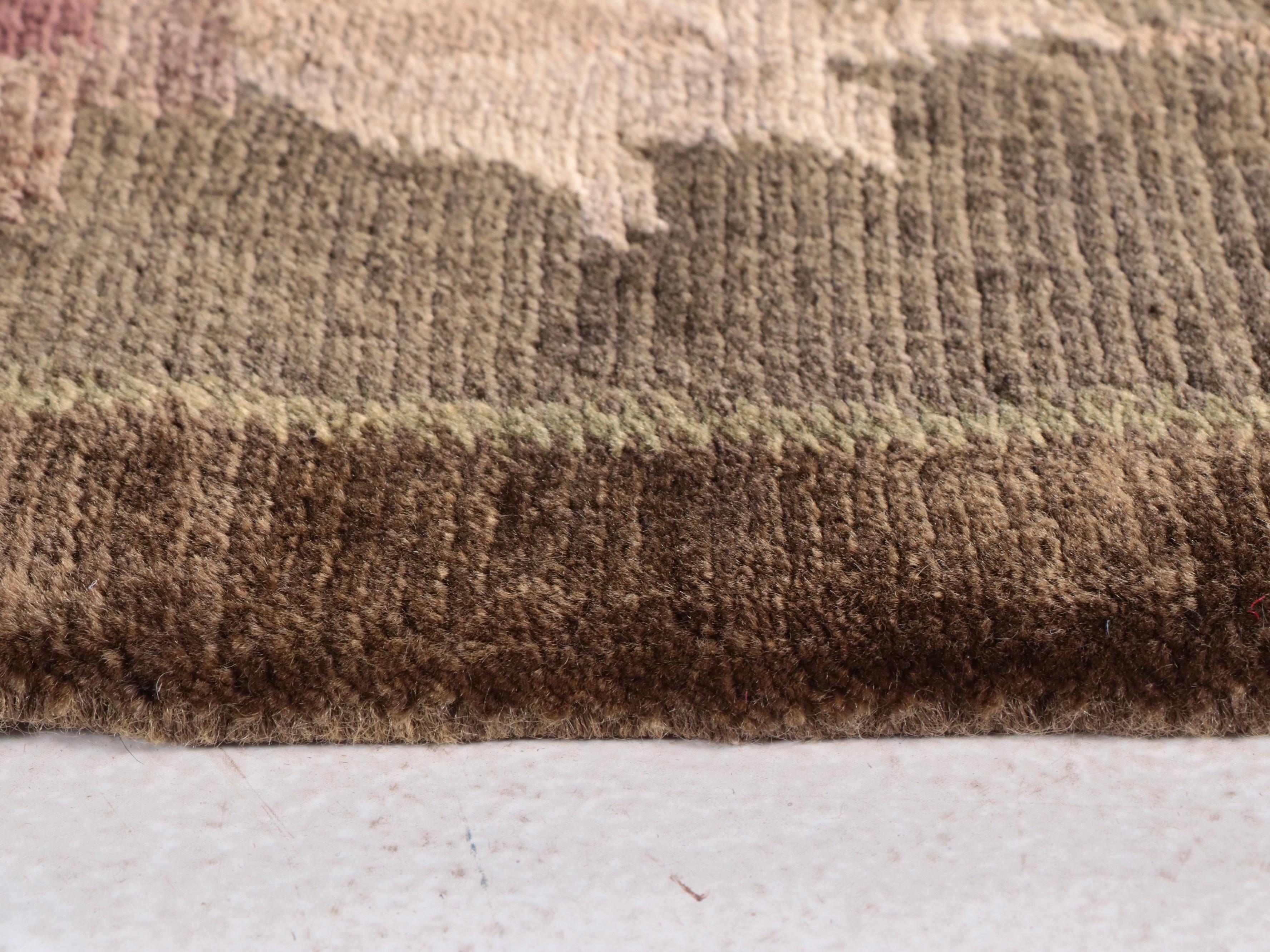 8'1 x 11'3 Hand-Knotted Kargil Collection Indian Jaipur Area Rug | EBTH