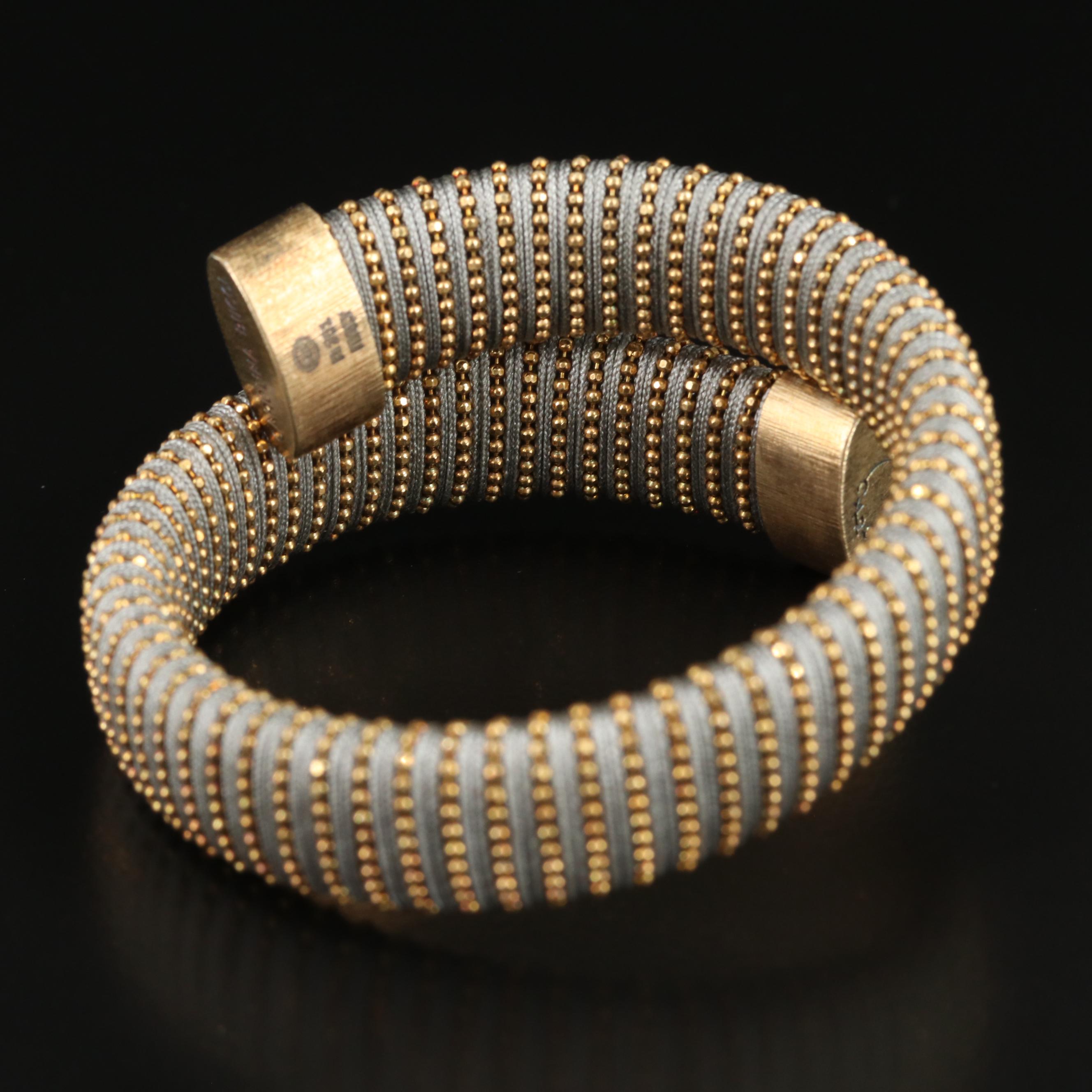 Carolina Bucci Sterling "Caro Cuff" Flexible Bracelet
