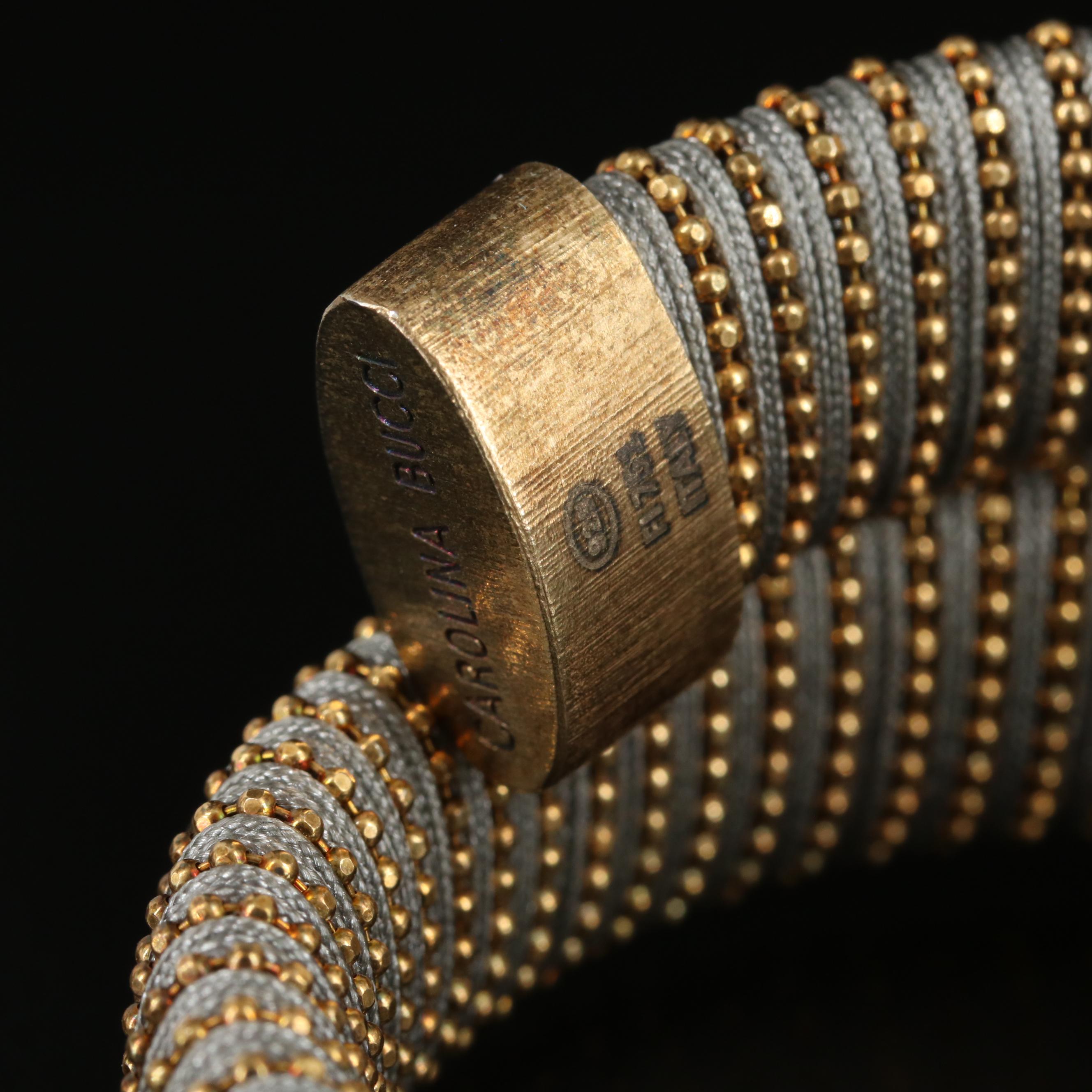 Carolina Bucci Sterling "Caro Cuff" Flexible Bracelet