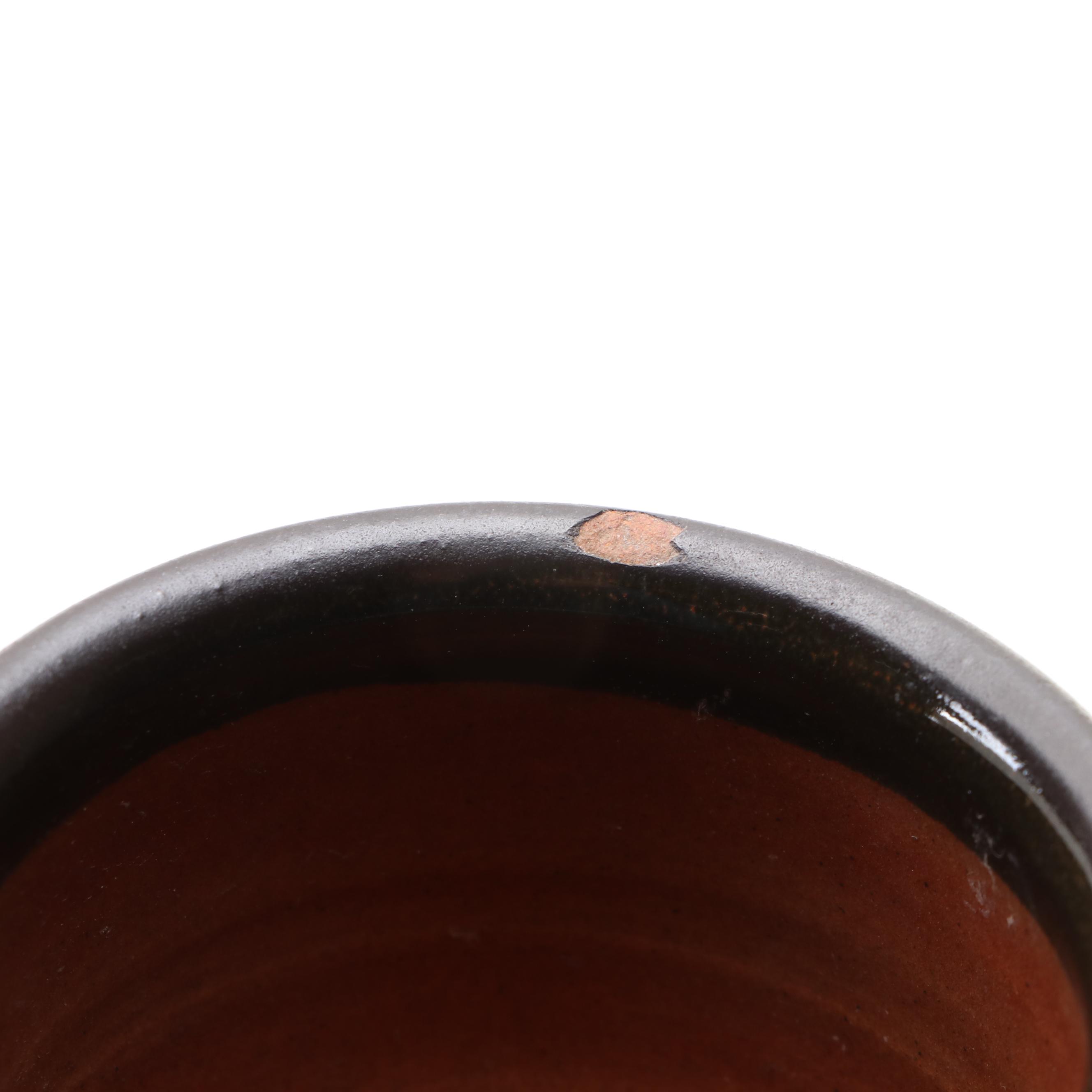 Bottle Form Vase with Other Glazed Vases and Planters