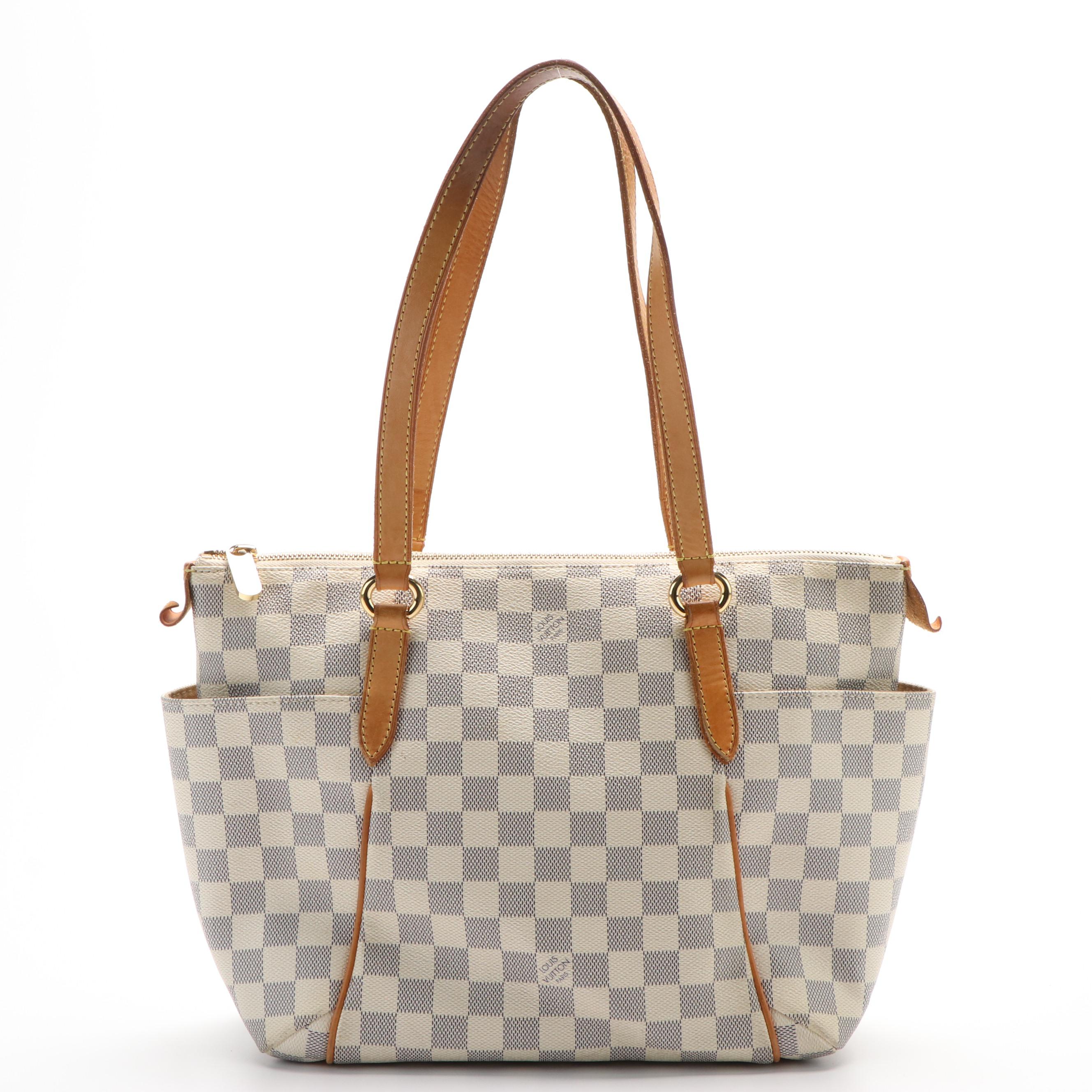 Louis Vuitton Damier Azur Totally PM Shoulder Bag