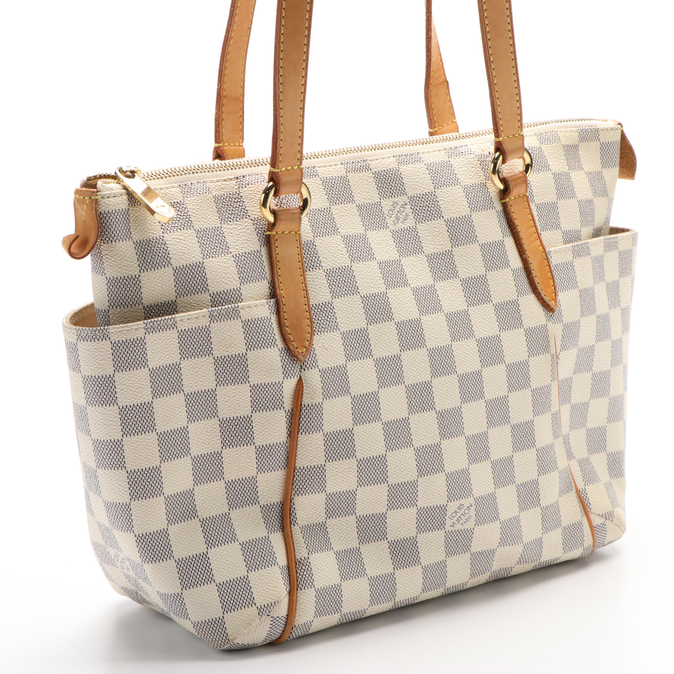 Louis Vuitton Damier Azur Totally PM Shoulder Bag