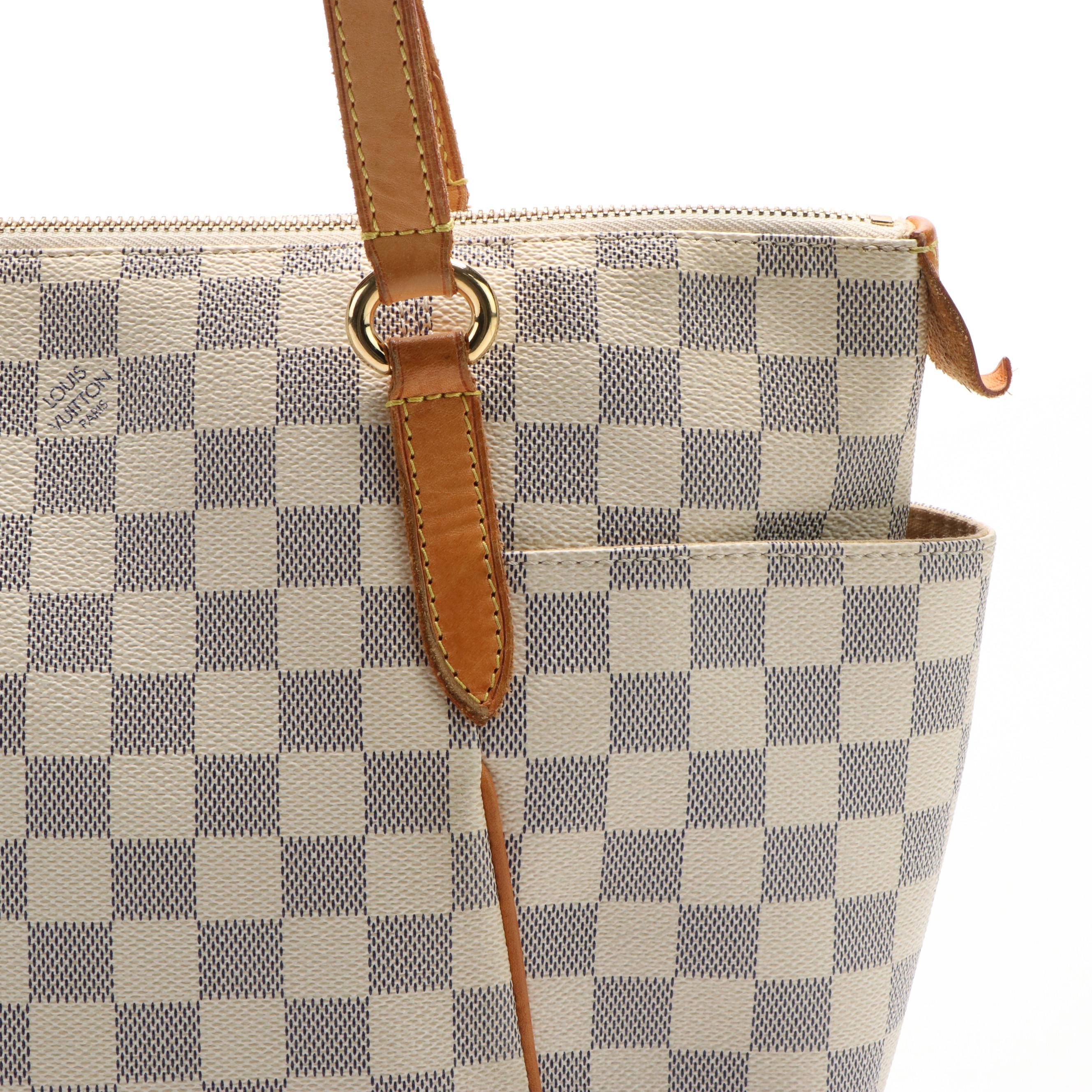 Louis Vuitton Damier Azur Totally PM Shoulder Bag