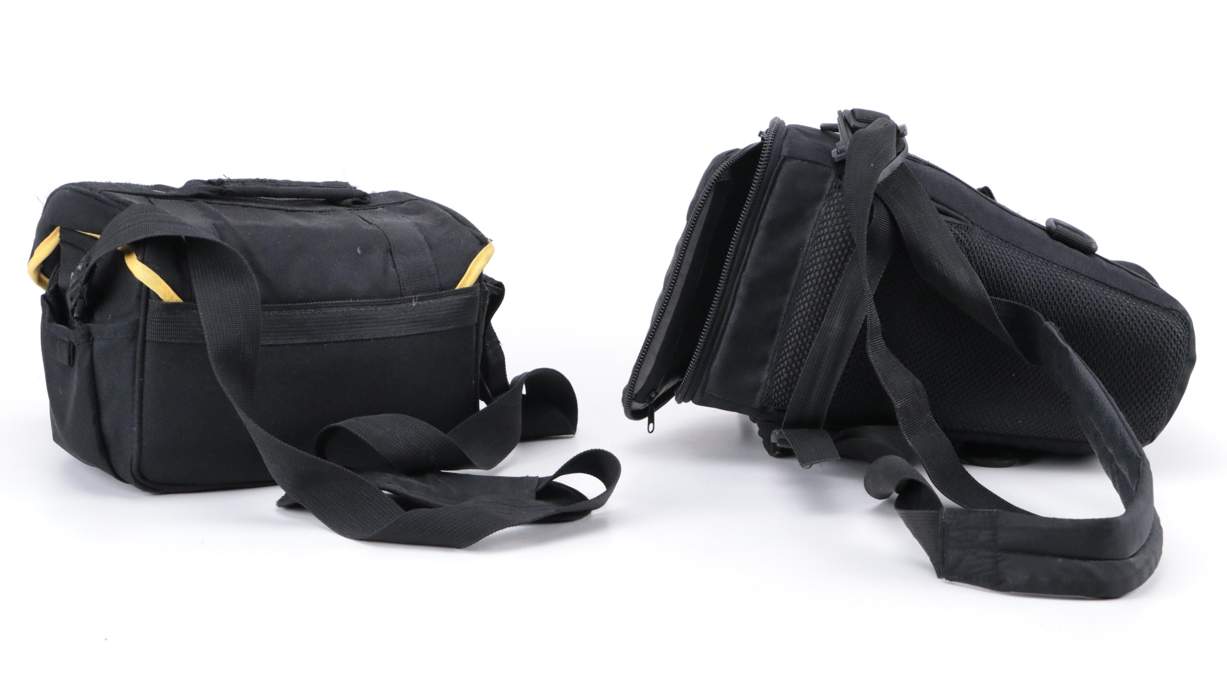 Nikon D5000 Digital Camera and N60 SLR Camera with Camera Accessories