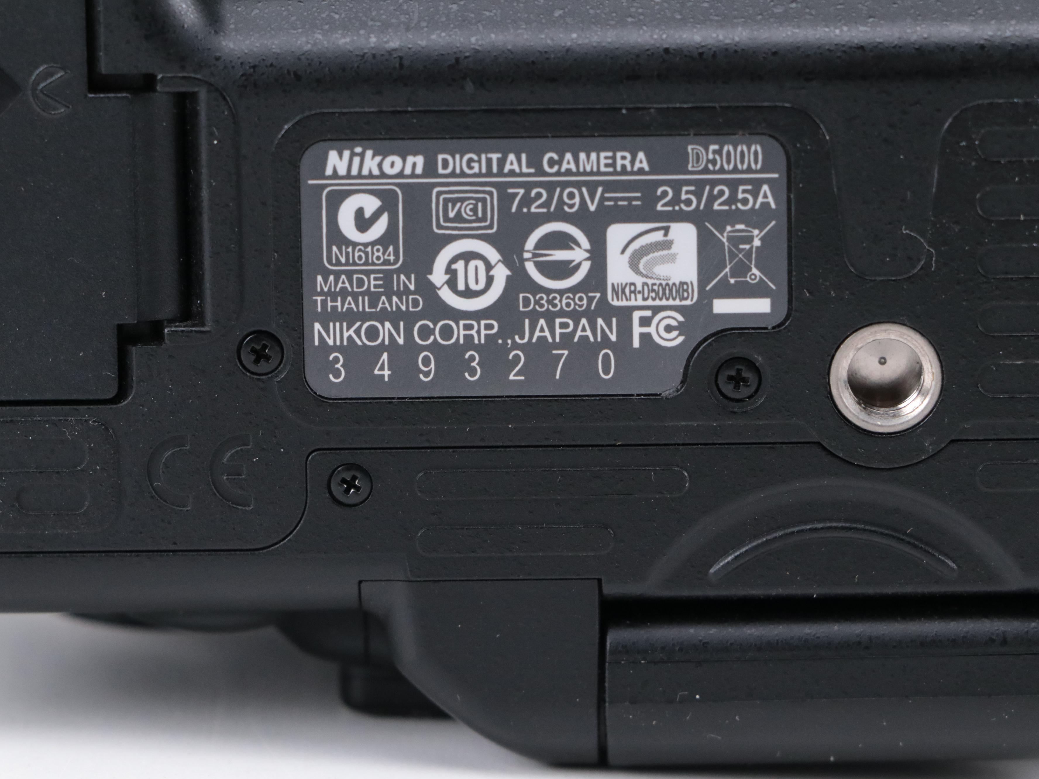 Nikon D5000 Digital Camera and N60 SLR Camera with Camera Accessories