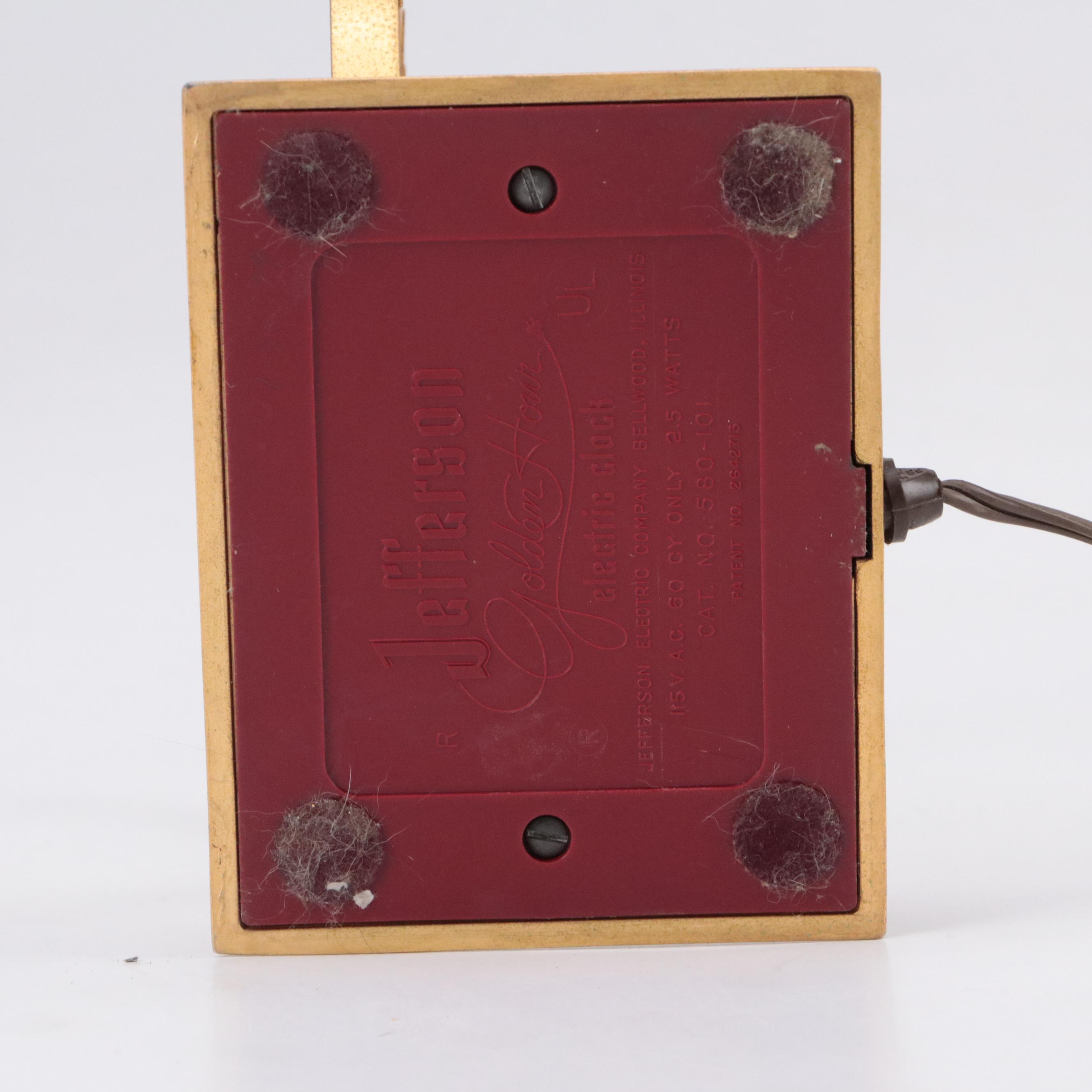 Jefferson "Golden Hour" Mystery Clock