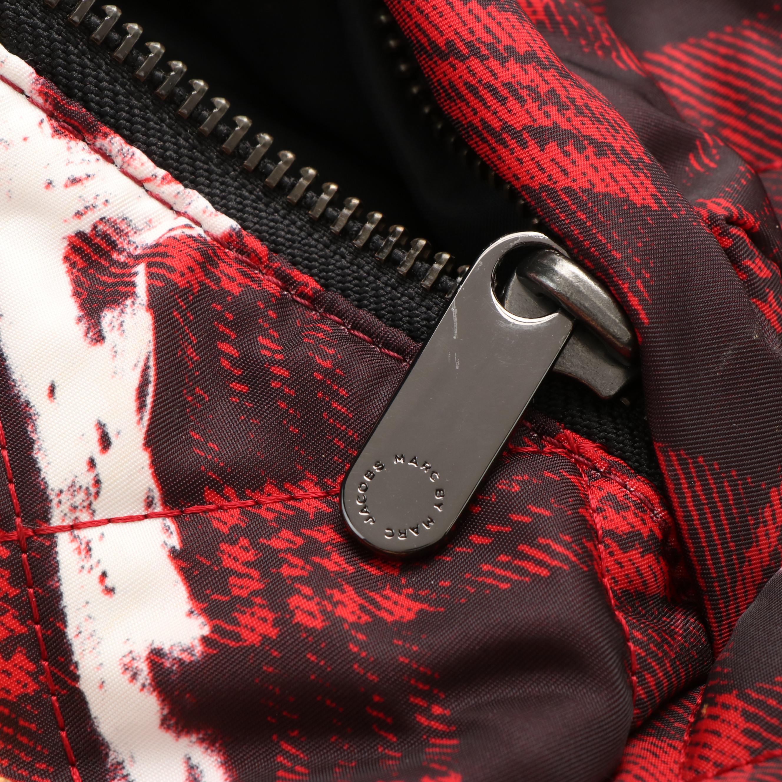 Marc by Marc Jacobs Quilted Backpack in Plaid Nylon