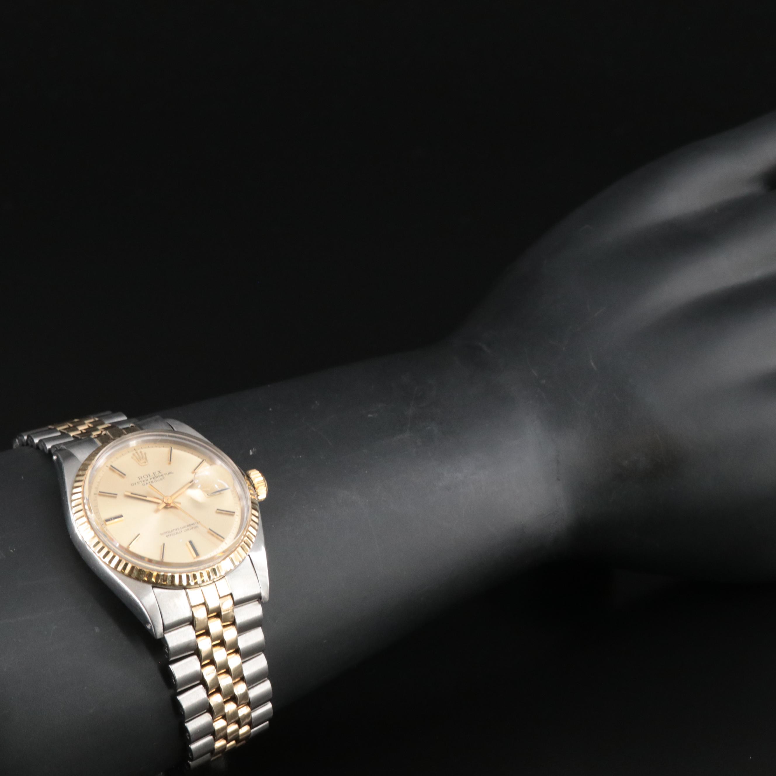 1971 Rolex Oyster Perpetual Datejust Automatic Watch