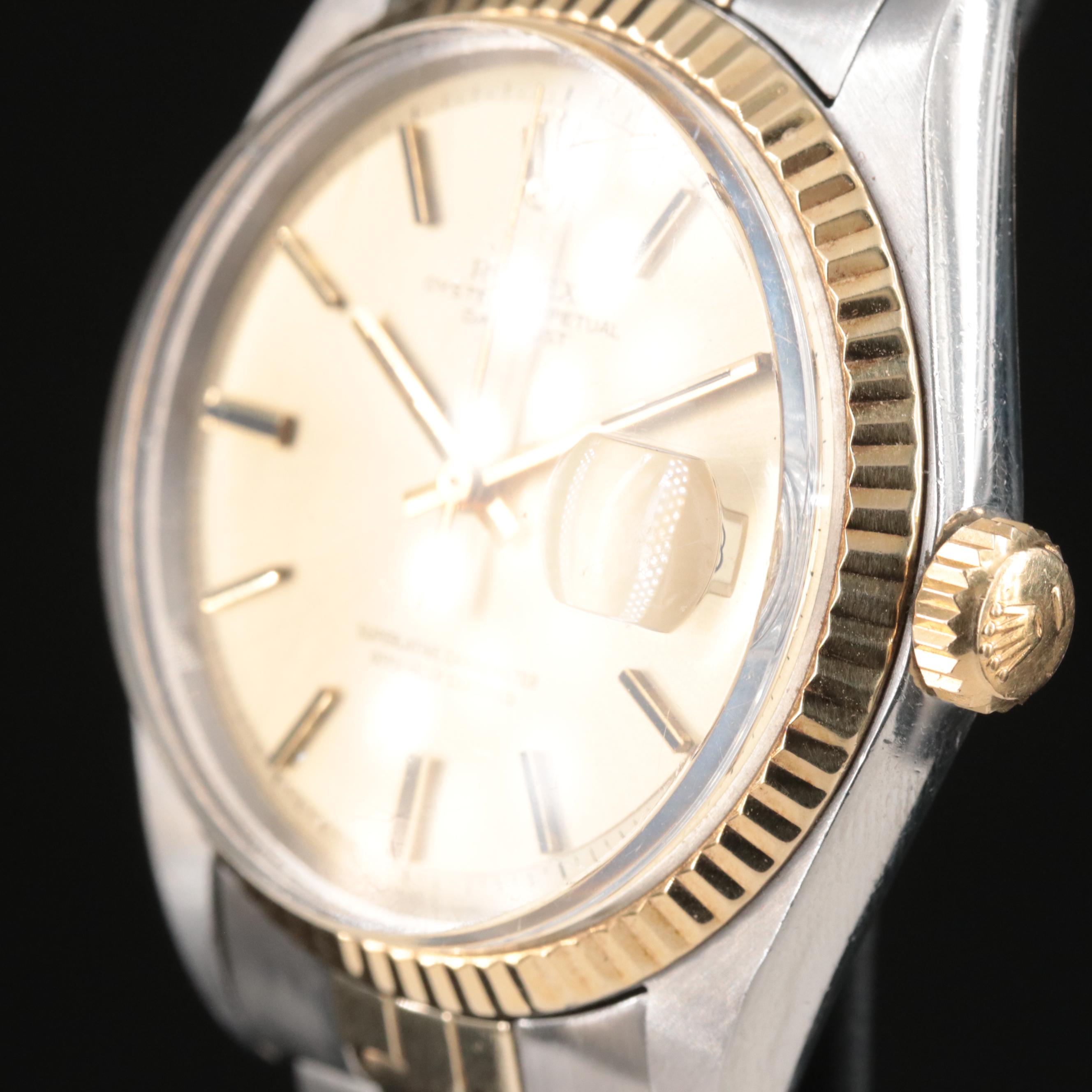 1971 Rolex Oyster Perpetual Datejust Automatic Watch