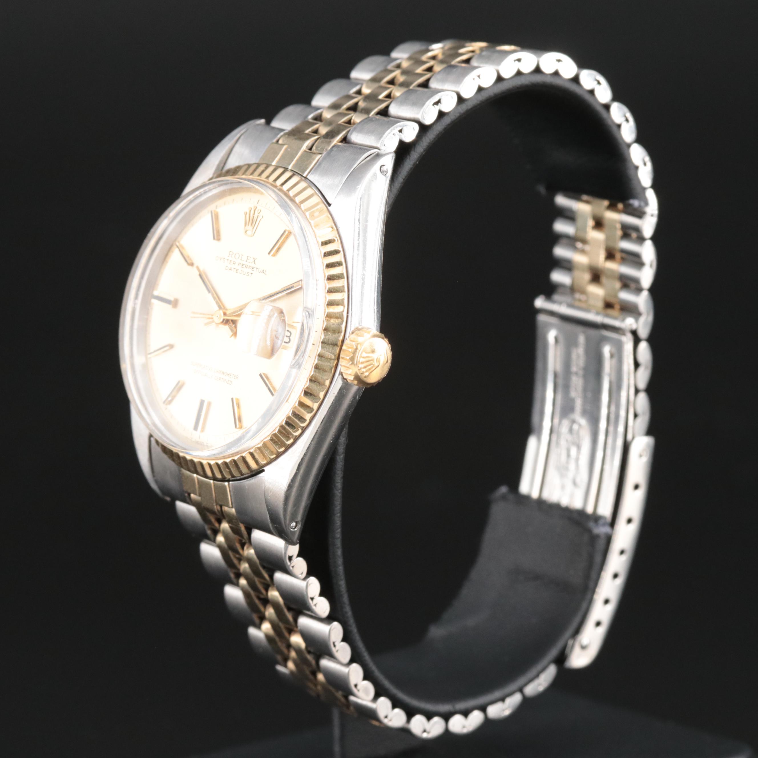 1971 Rolex Oyster Perpetual Datejust Automatic Watch