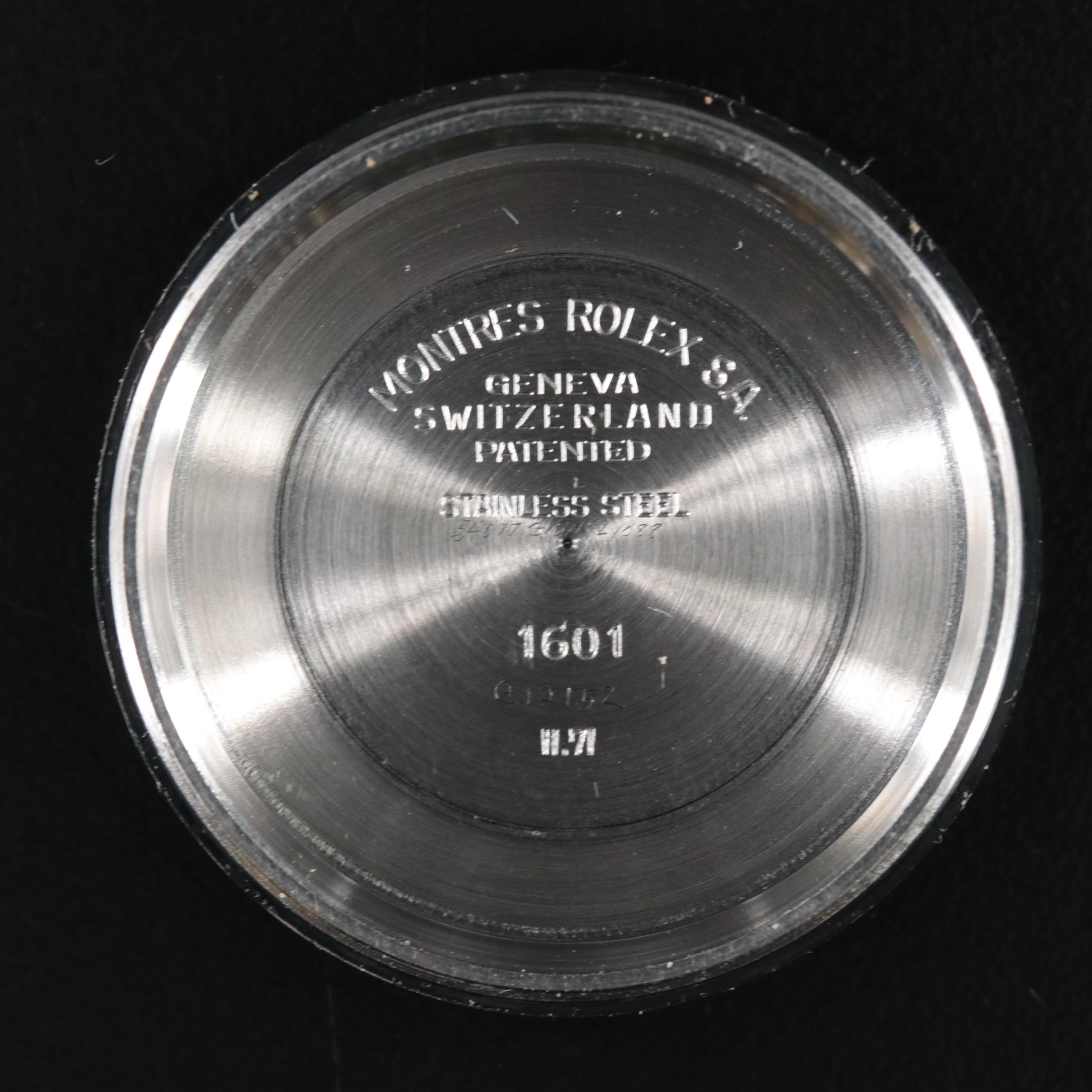 1971 Rolex Oyster Perpetual Datejust Automatic Watch