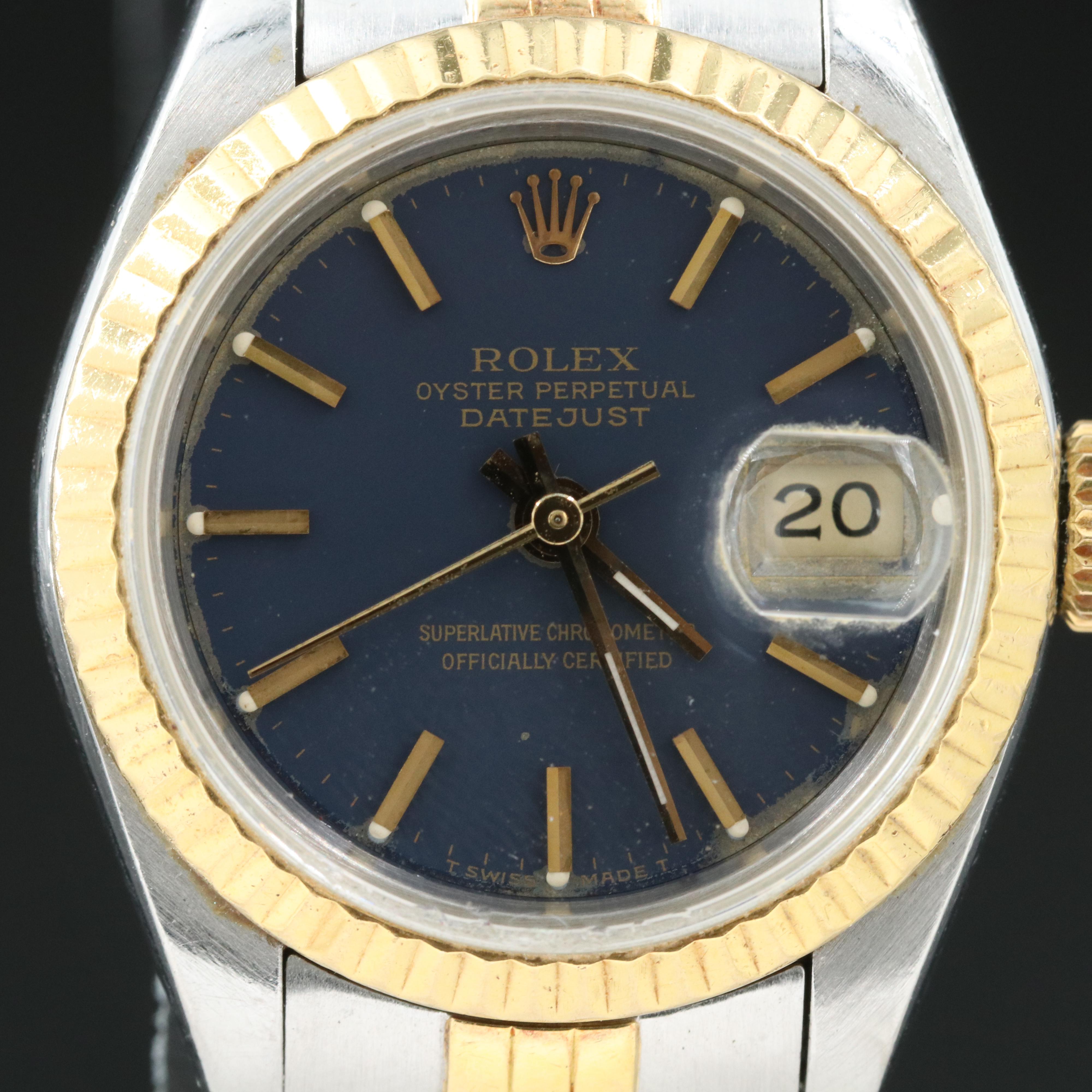 1986 Rolex Oyster Perpetual Datejust Watch