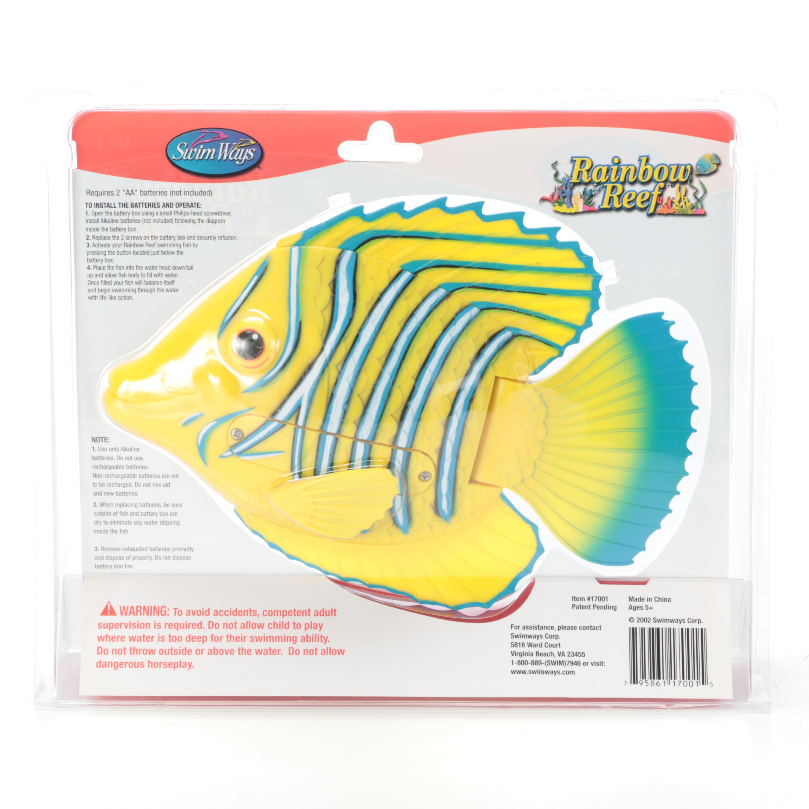 Swim Ways "Rainbow Reef" and More Fish Toys