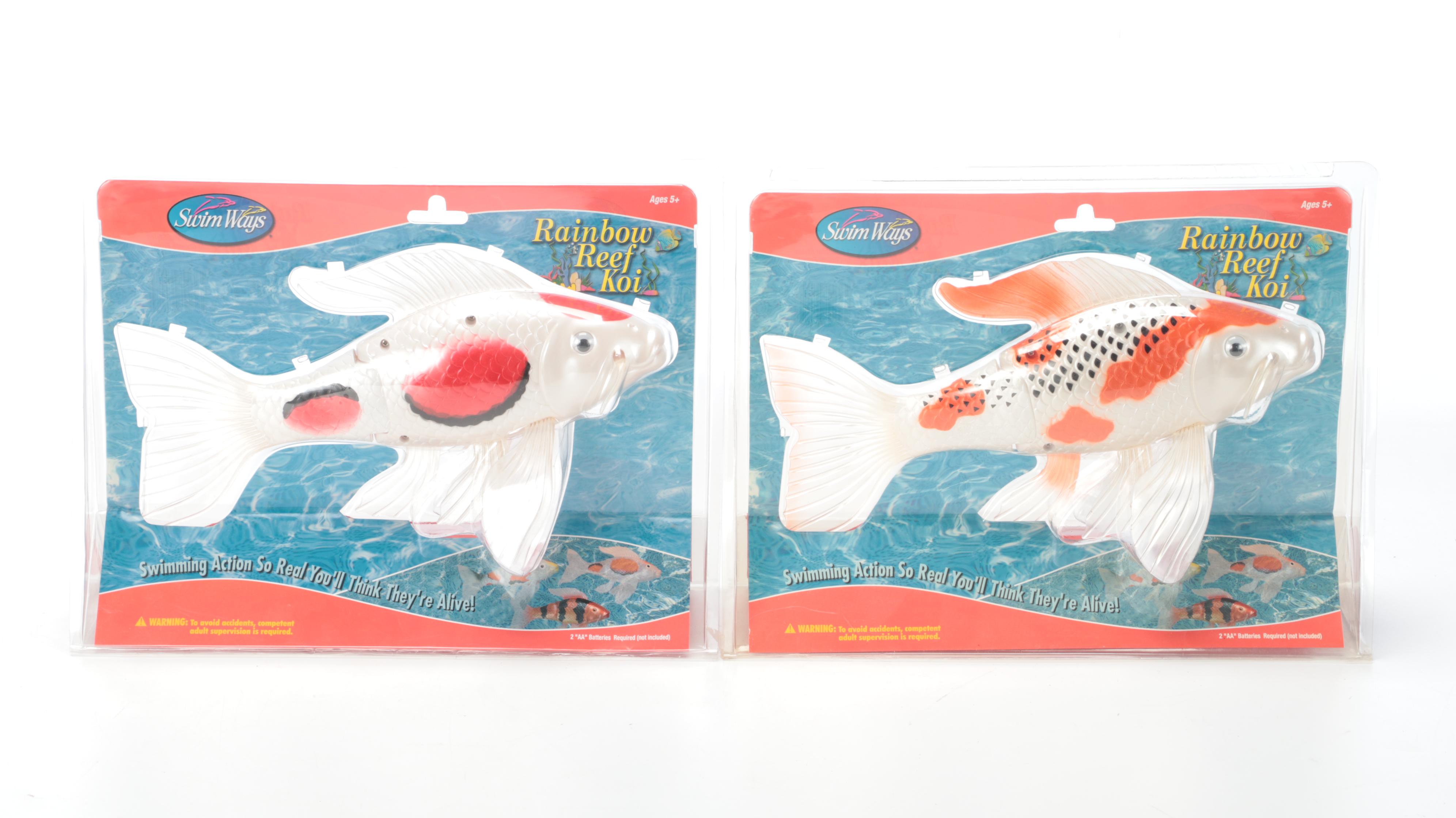 Swim Ways "Rainbow Reef" and More Fish Toys