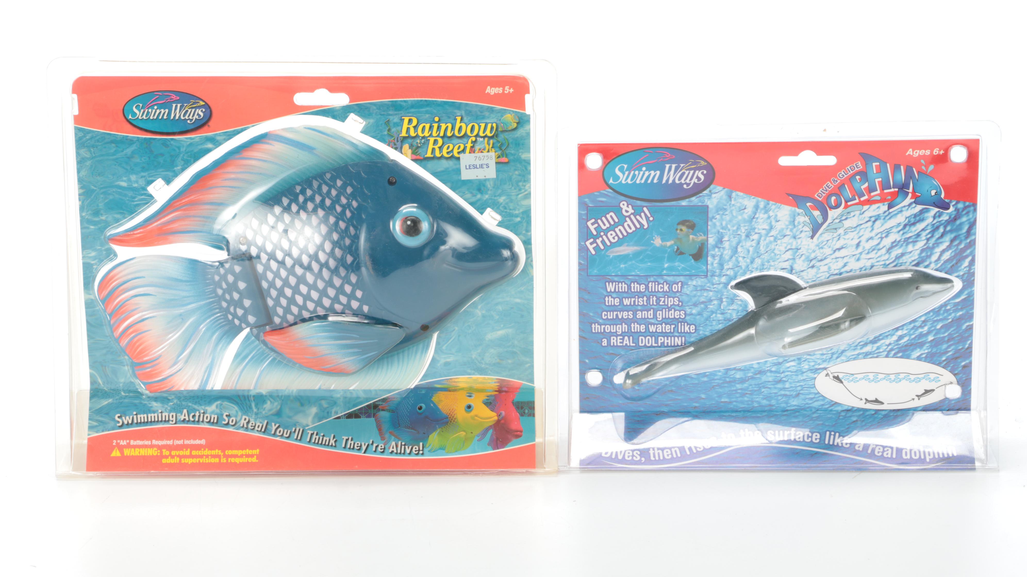 Swim Ways "Rainbow Reef" and More Fish Toys
