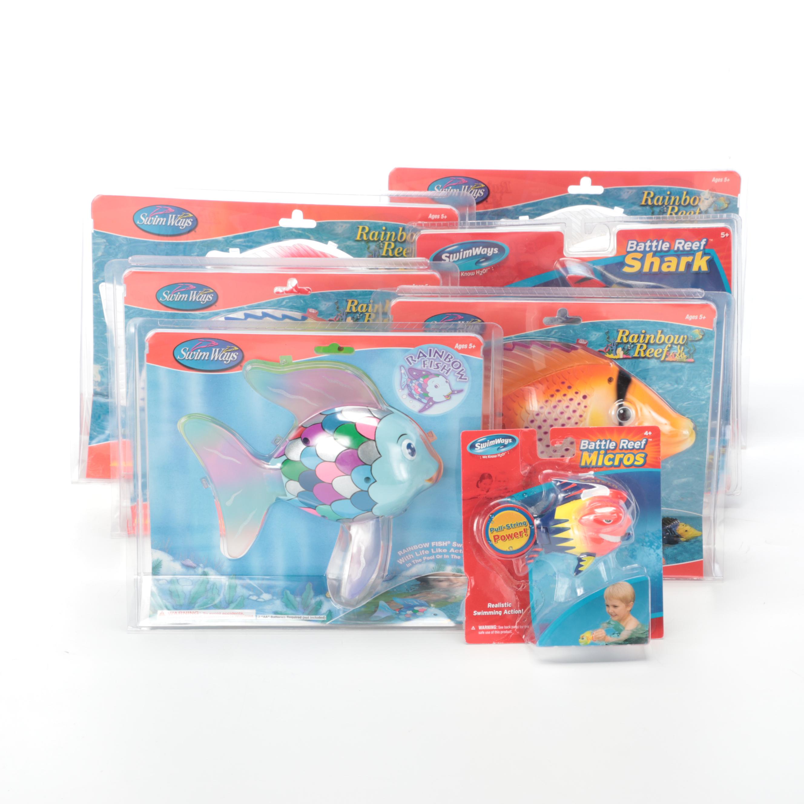 Swim Ways "Rainbow Reef Koi" and More Fish Toys