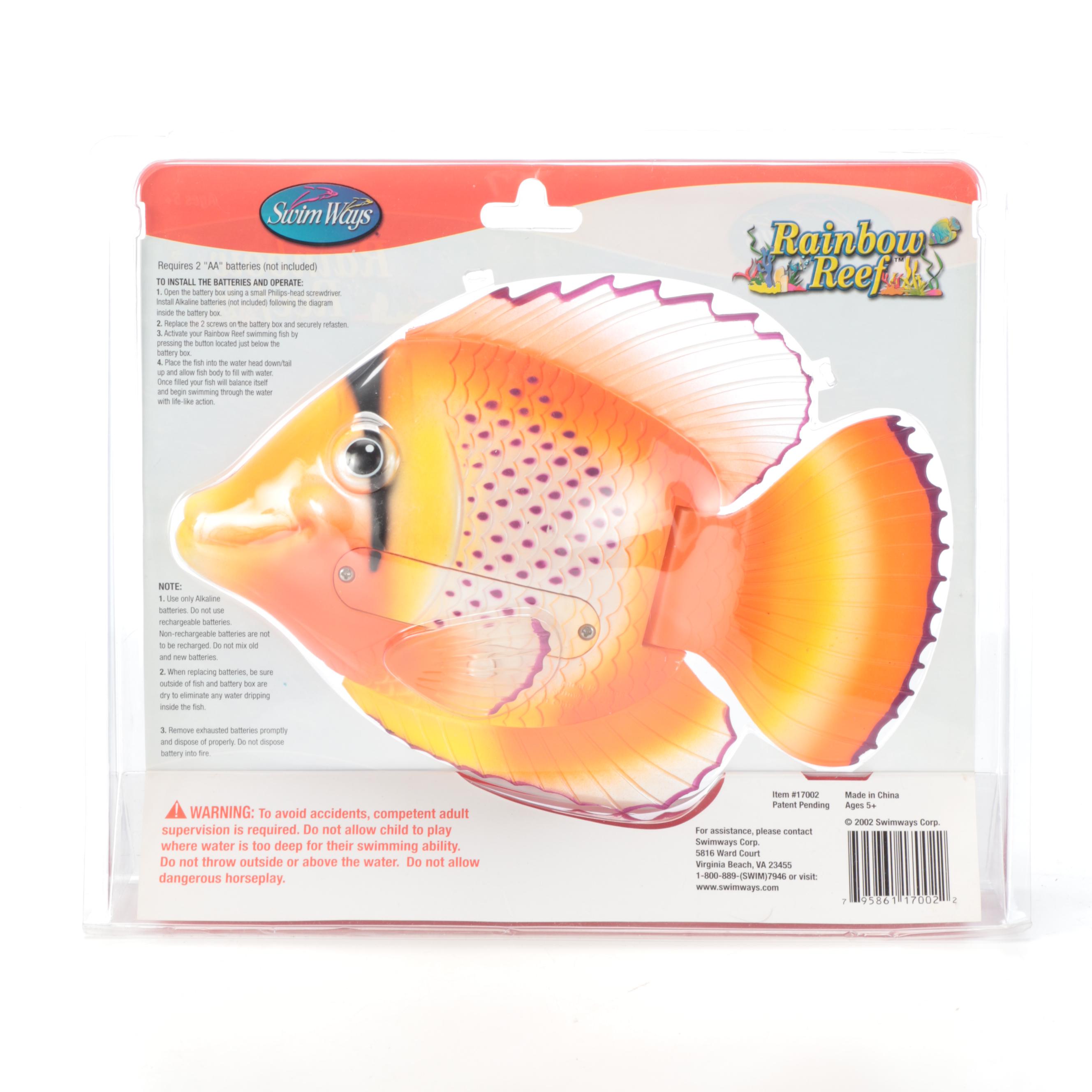 Swim Ways "Rainbow Reef Koi" and More Fish Toys