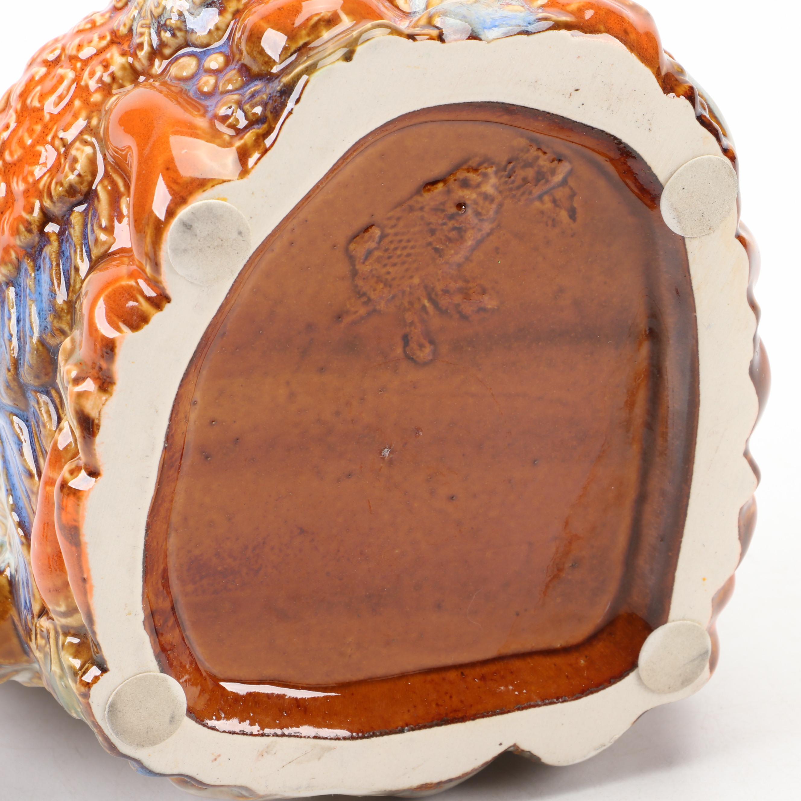 Napcoware with Other Ceramic Thanksgiving Figurines and Planter