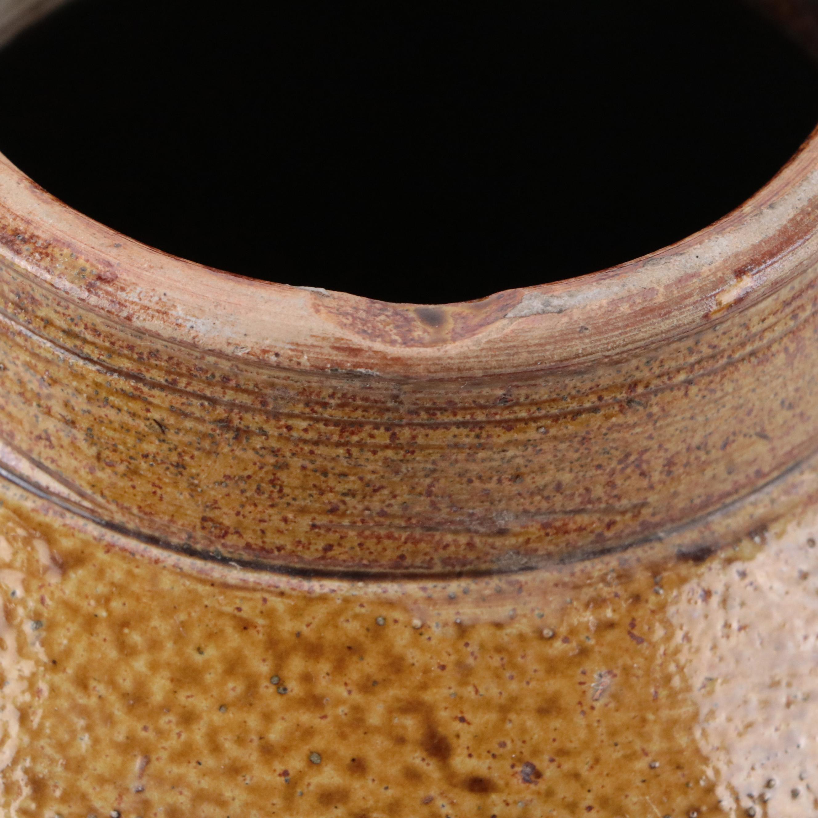 Chinese Brown Glaze Ceramic Vase, Antique