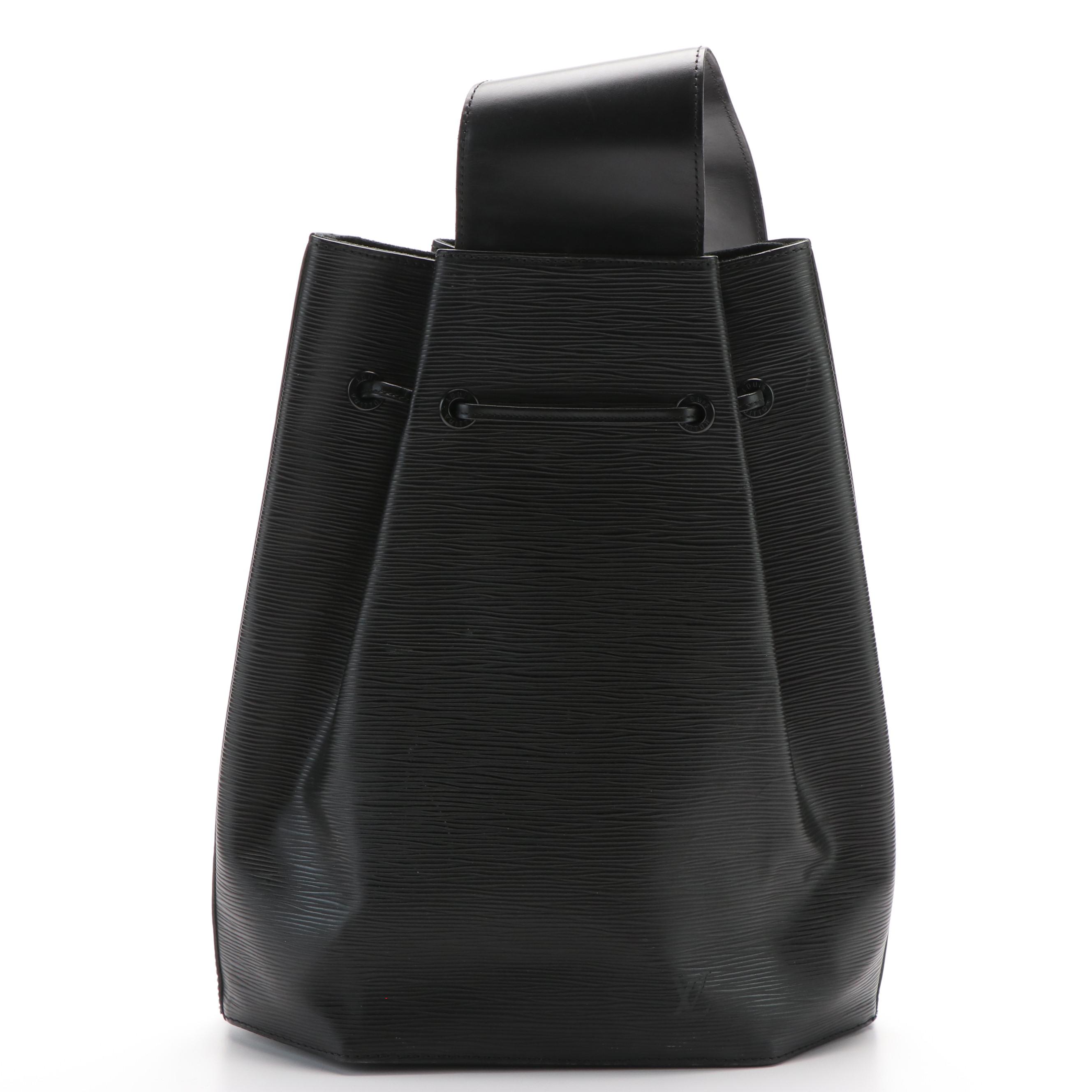 Louis Vuitton Sac a Dos Drawstring Epi Leather Backpack Shoulder Bag