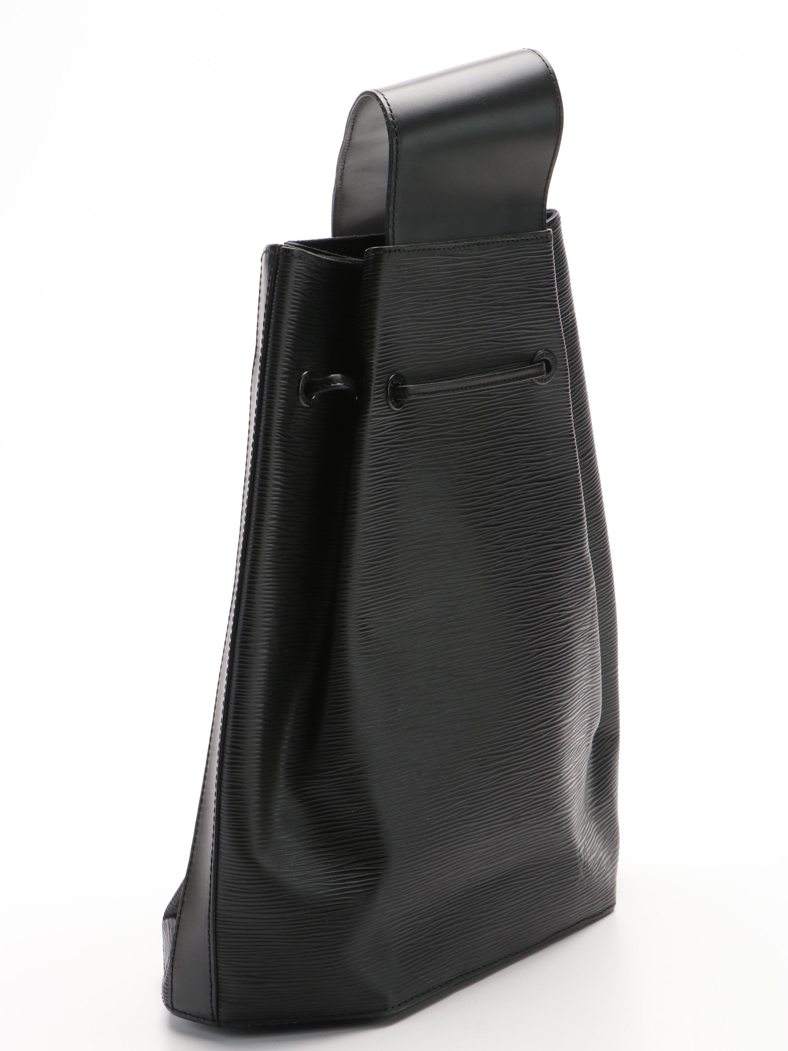 Louis Vuitton Sac a Dos Drawstring Epi Leather Backpack Shoulder Bag