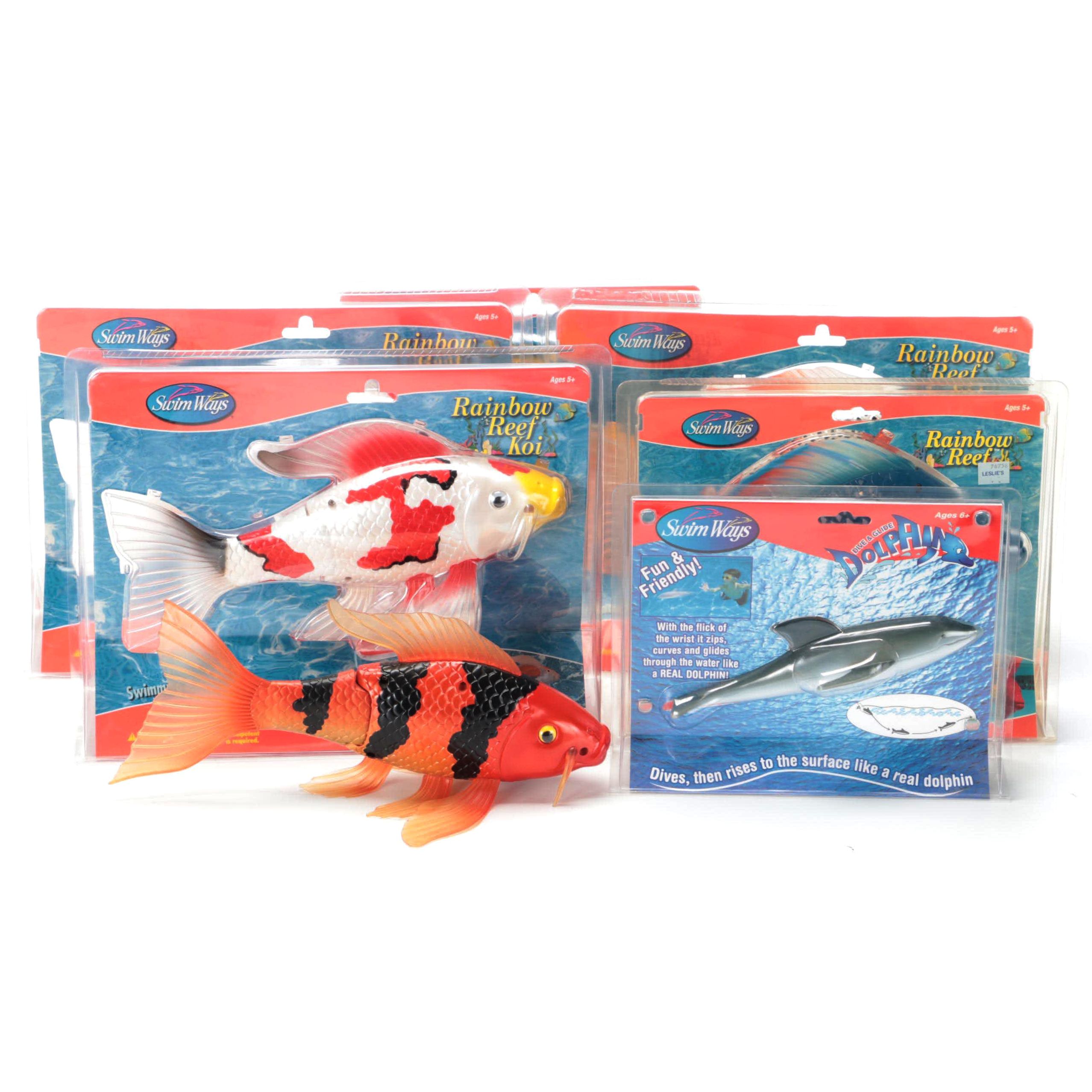Swim Ways "Rainbow Reef" and More Fish Toys