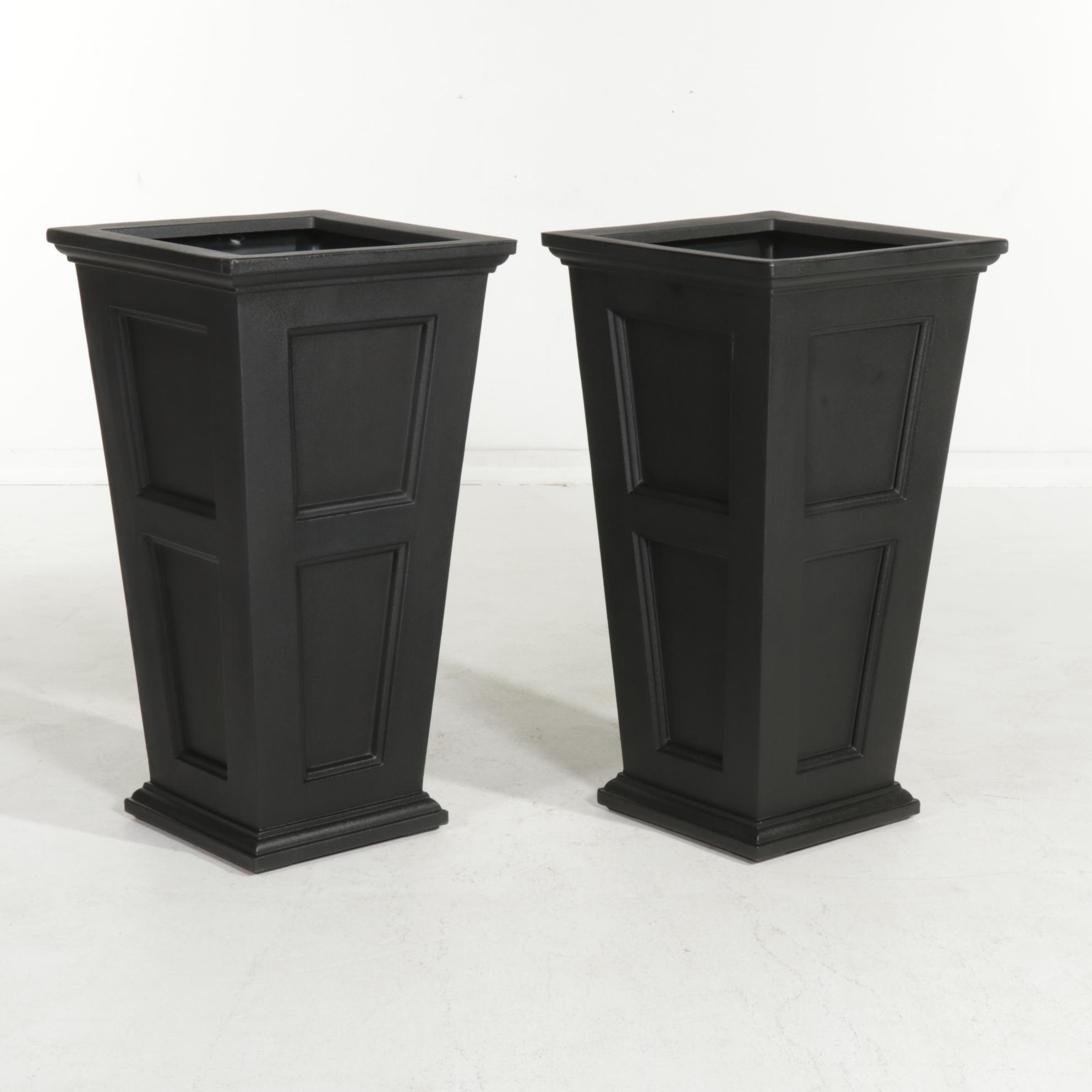 Pair of Mayne "Fairfield" 40" Tall Outdoor Planters EBTH