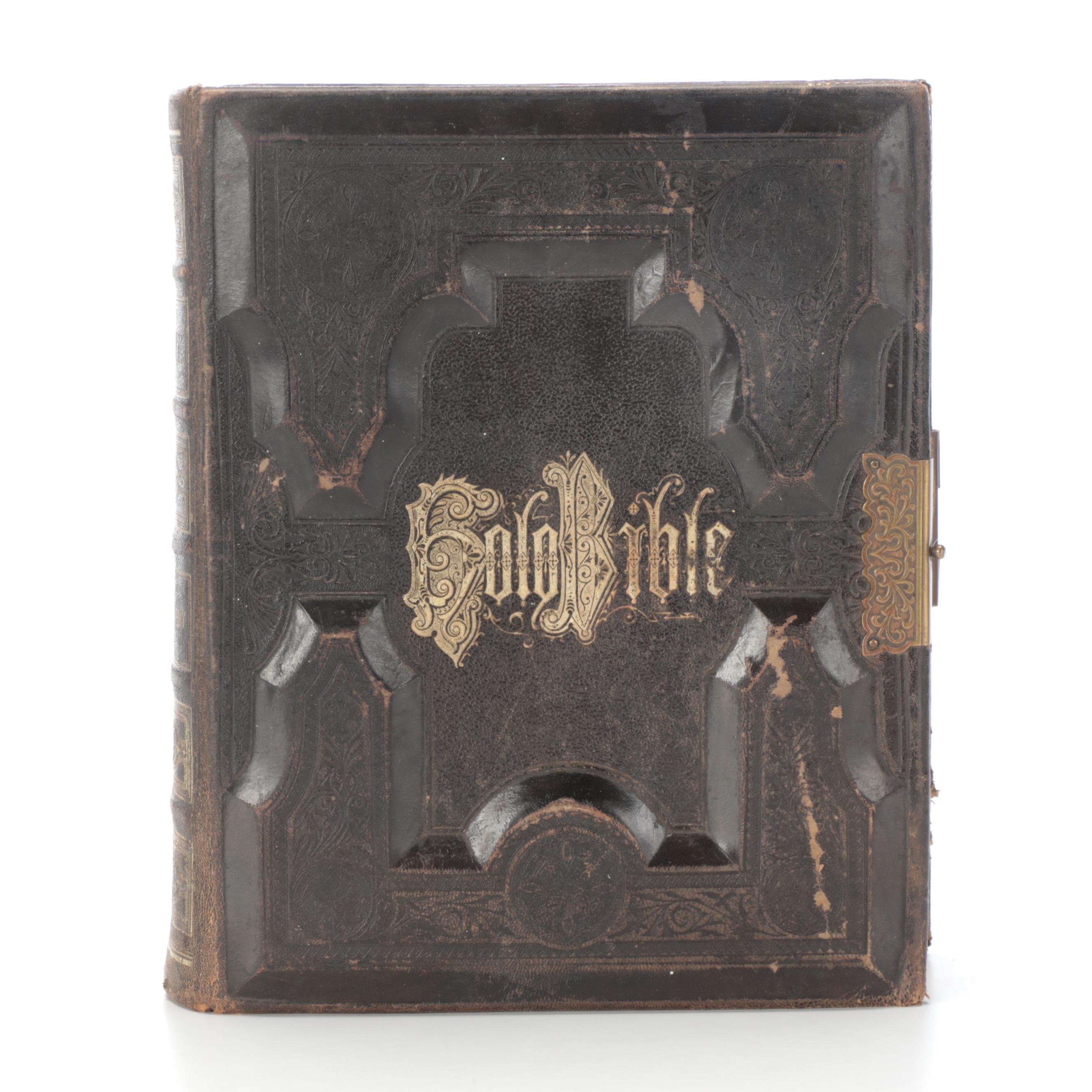 The Illustrated Explanatory Family Bible, 1880s