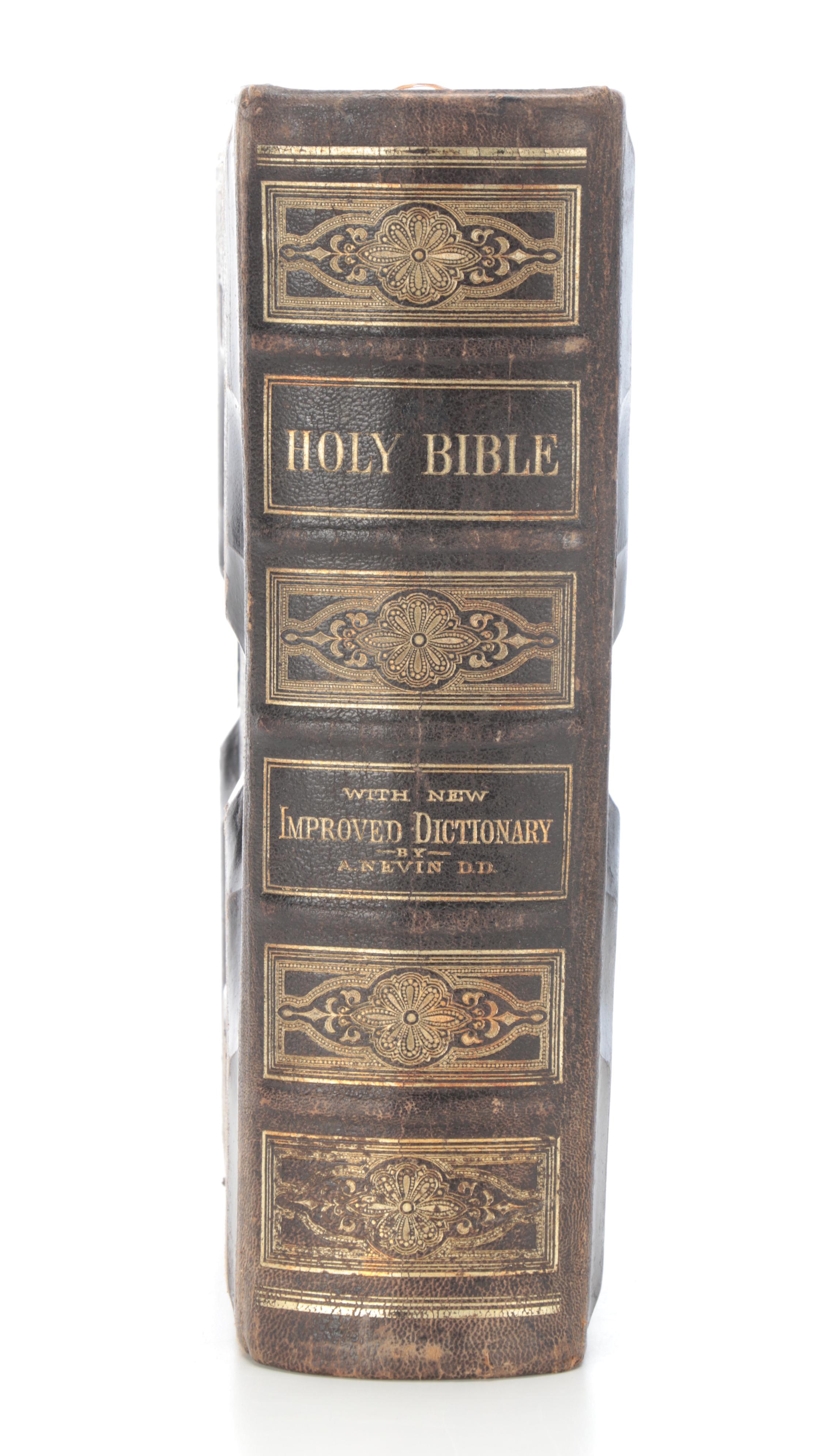 The Illustrated Explanatory Family Bible, 1880s