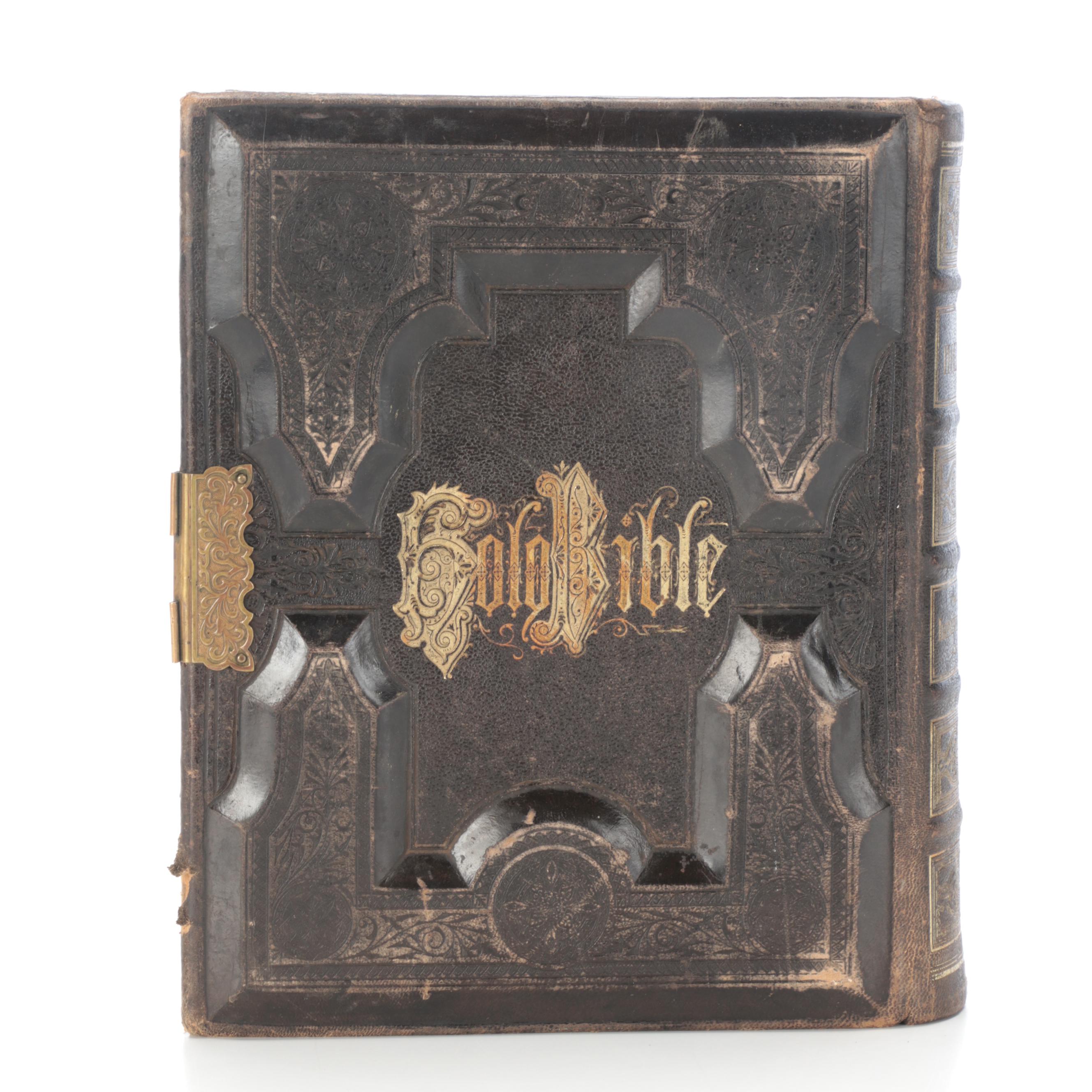 The Illustrated Explanatory Family Bible, 1880s