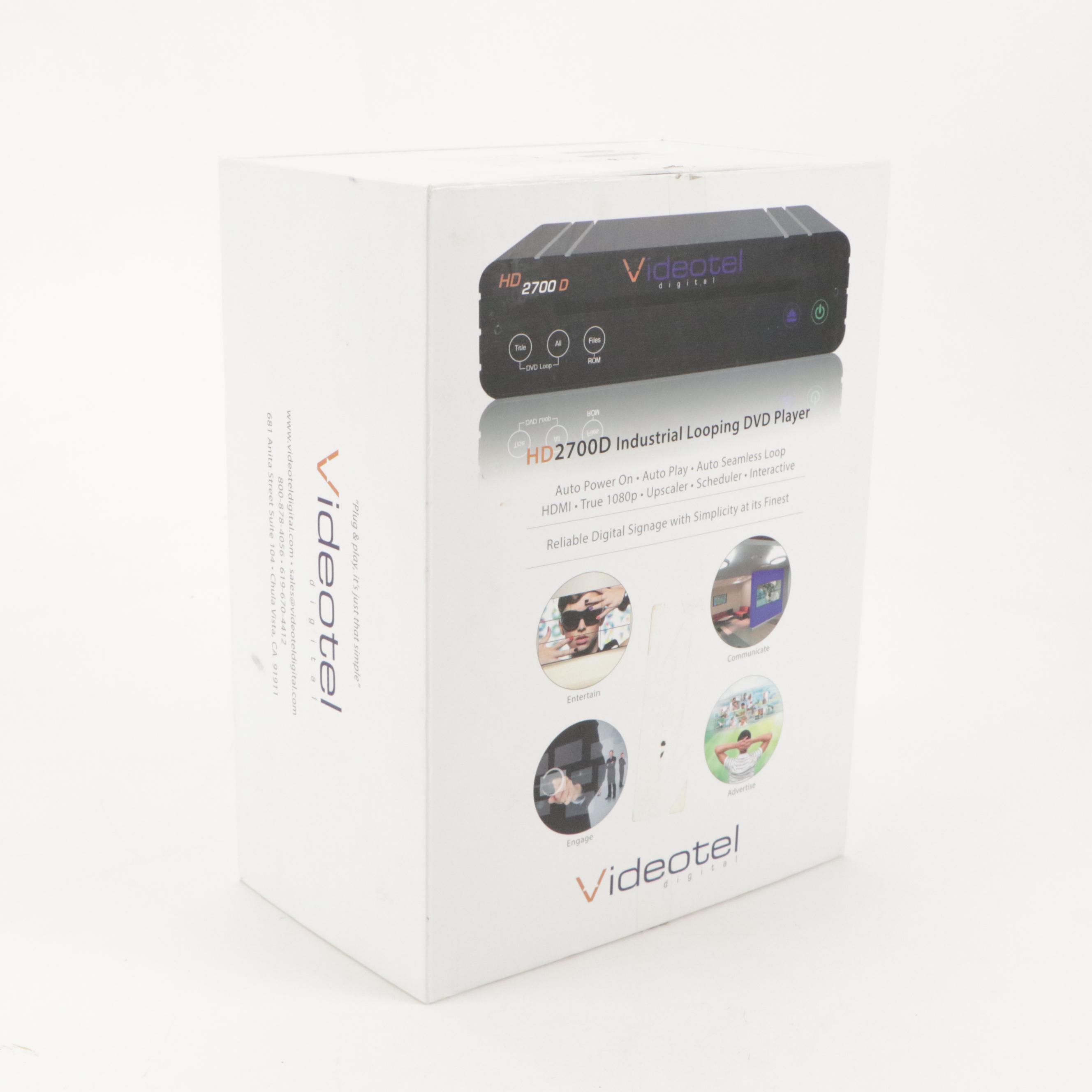 Videotel Digital Industrial Looping DVD Player