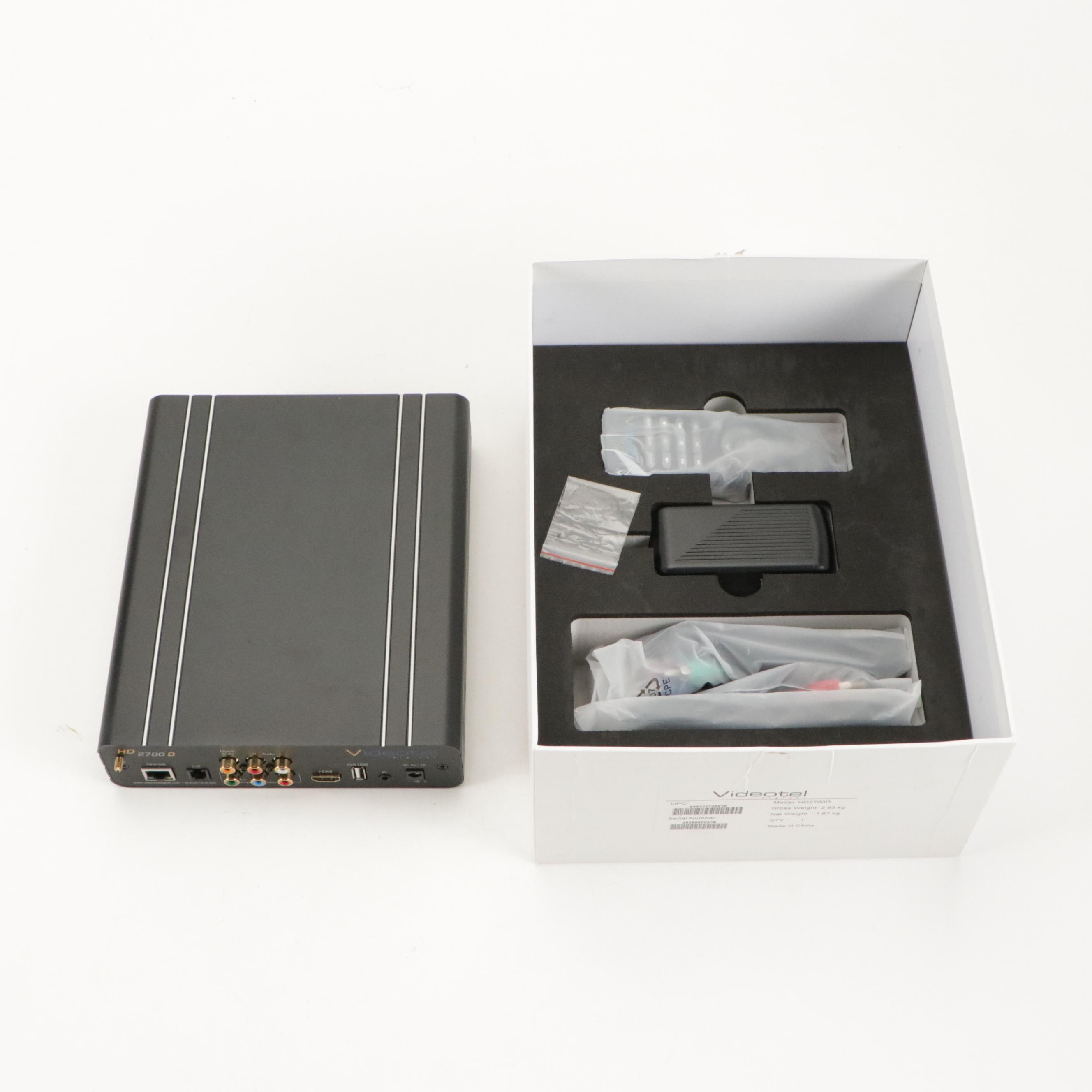 Videotel Digital Industrial Looping DVD Player